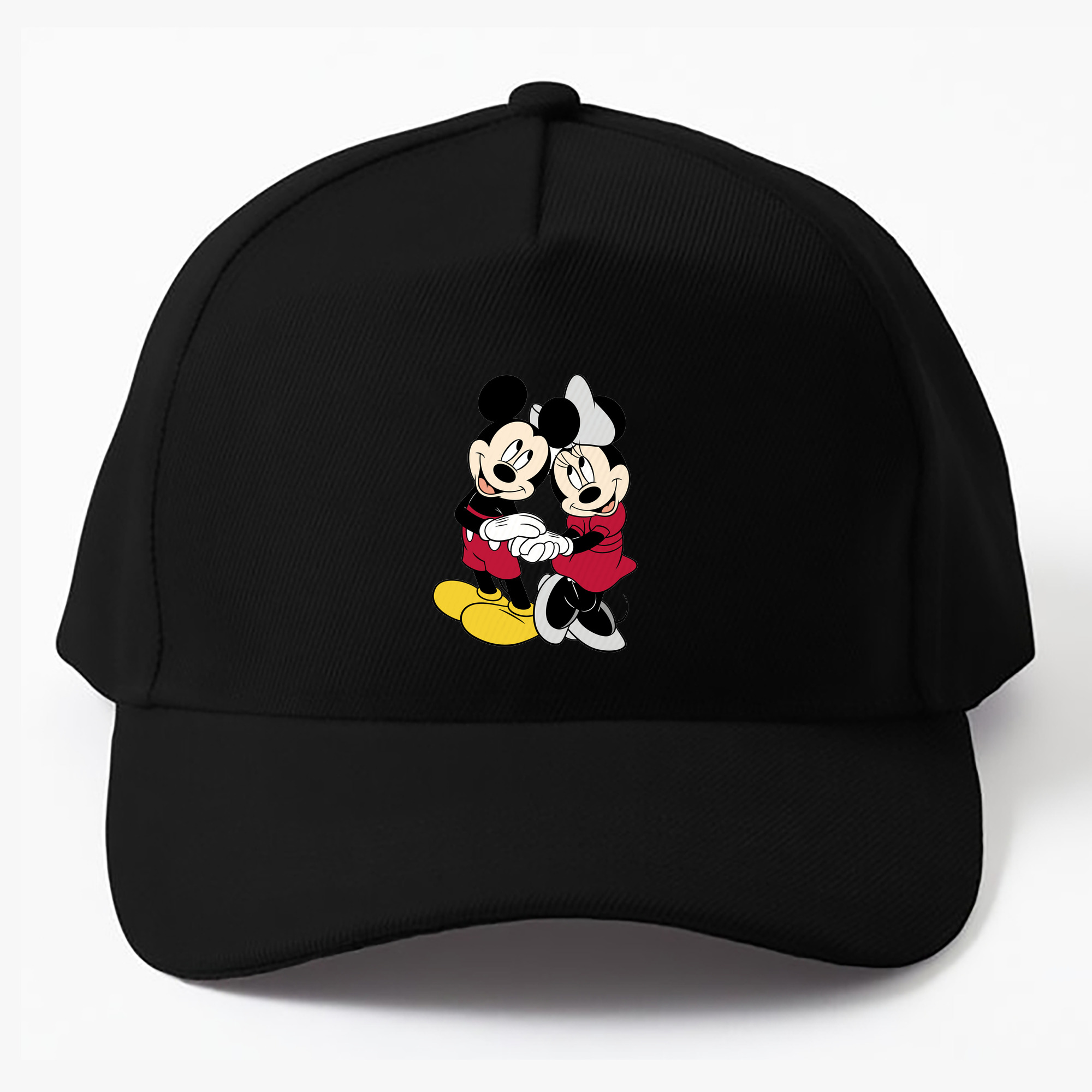 （画像用） ミッキーマウス Mickey Mouse ベースボールキャップ 綿100％ 男女兼用 帽子 スポーツ