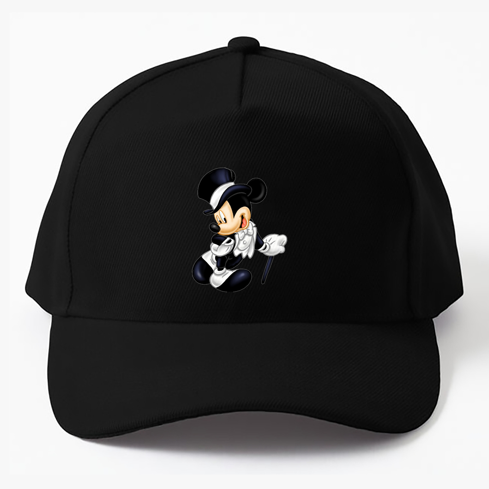 （画像用） ミッキーマウス Mickey Mouse ベースボールキャップ 綿100％ 男女兼用 帽子 スポーツ