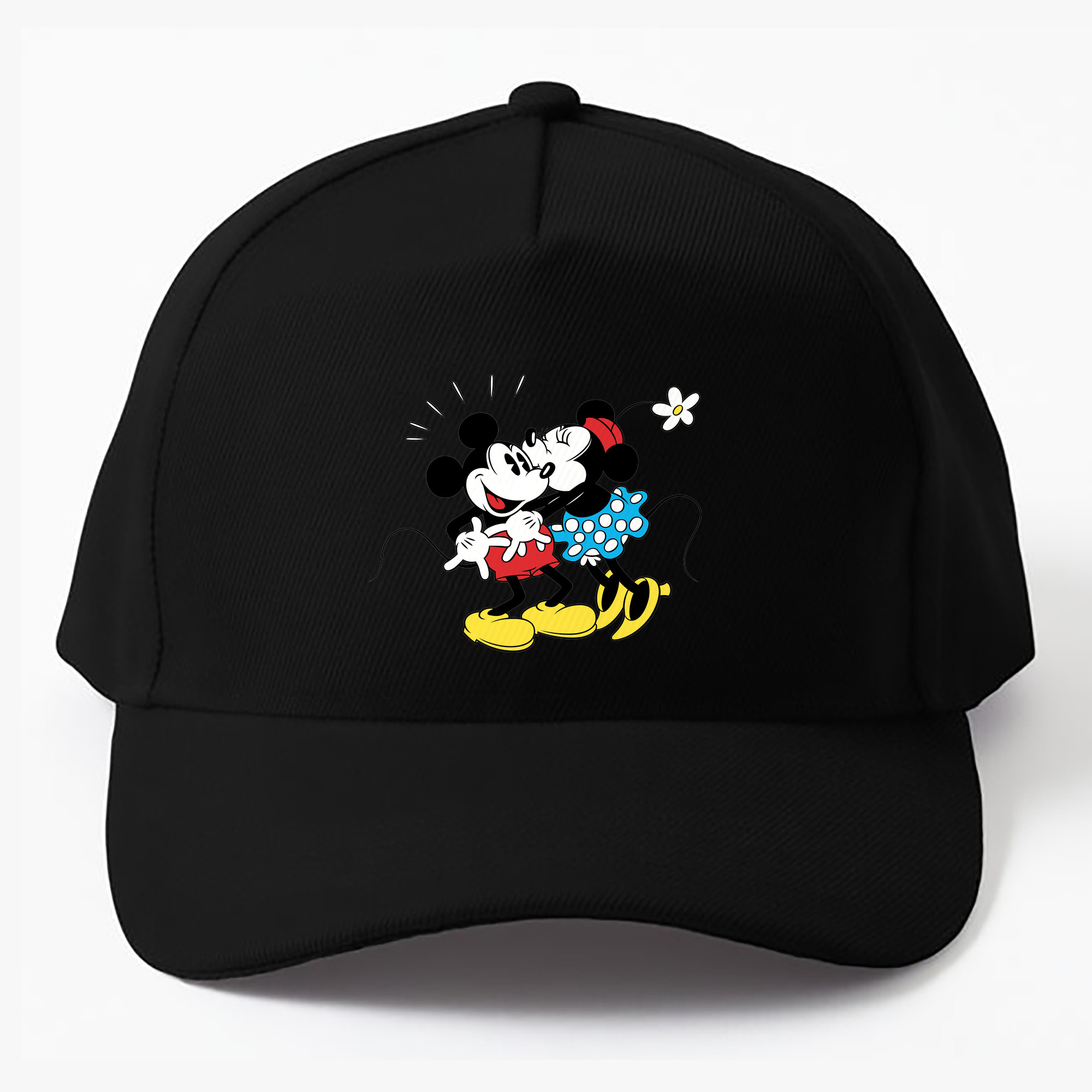 （画像用） ミッキーマウス Mickey Mouse ベースボールキャップ 綿100％ 男女兼用 帽子 スポーツ