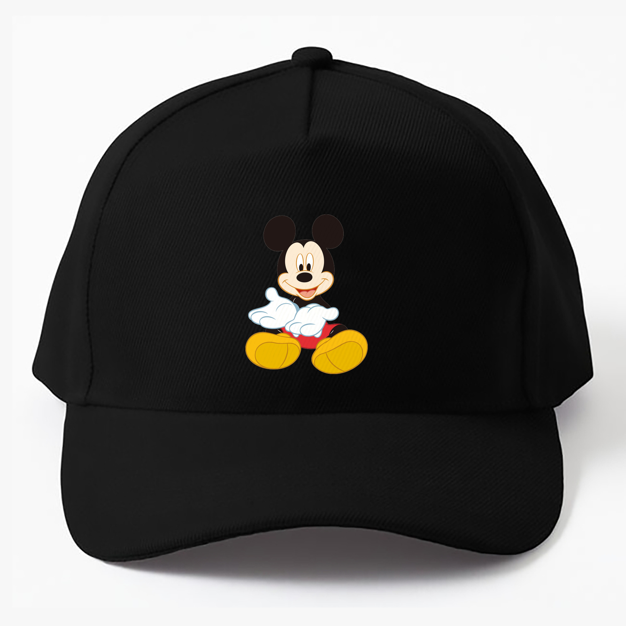 （画像用） ミッキーマウス Mickey Mouse ベースボールキャップ 綿100％ 男女兼用 帽子 スポーツ