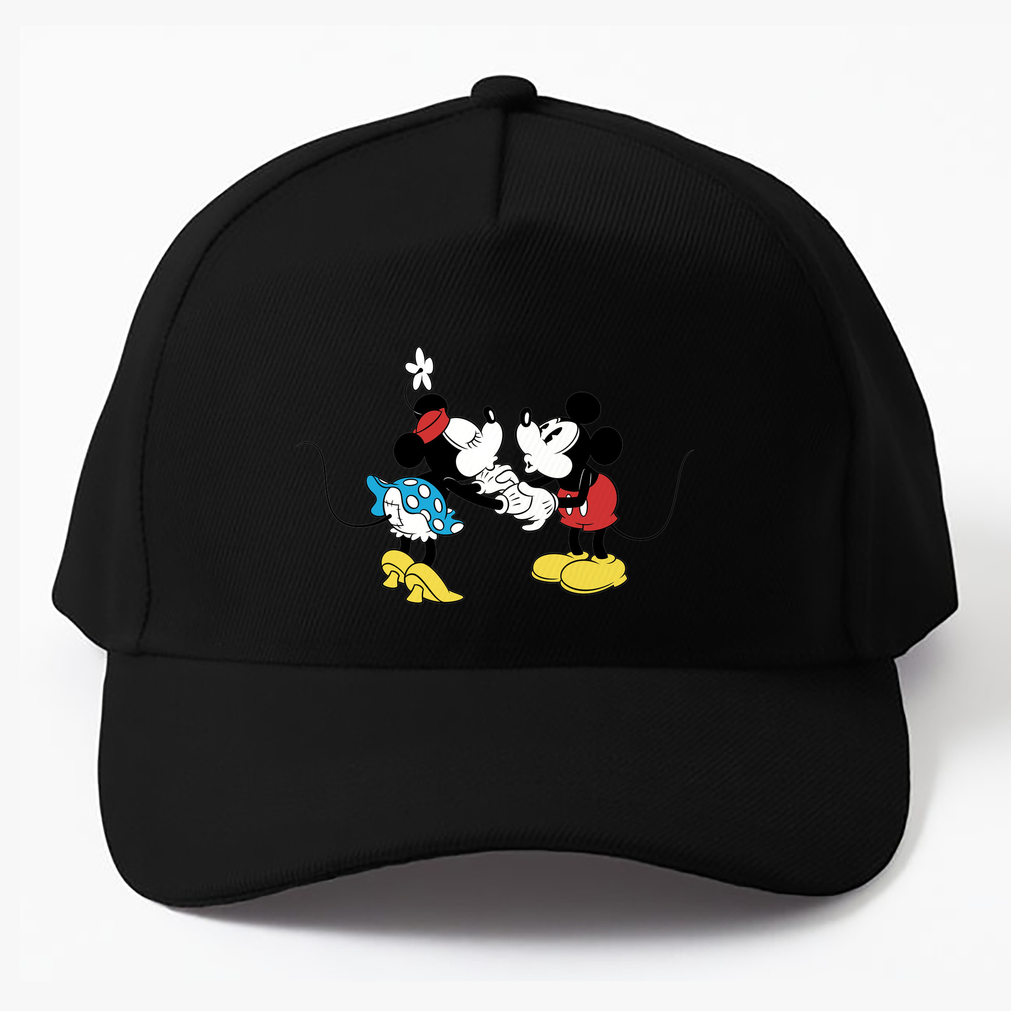 （画像用） ミッキーマウス Mickey Mouse ベースボールキャップ 綿100％ 男女兼用 帽子 スポーツ
