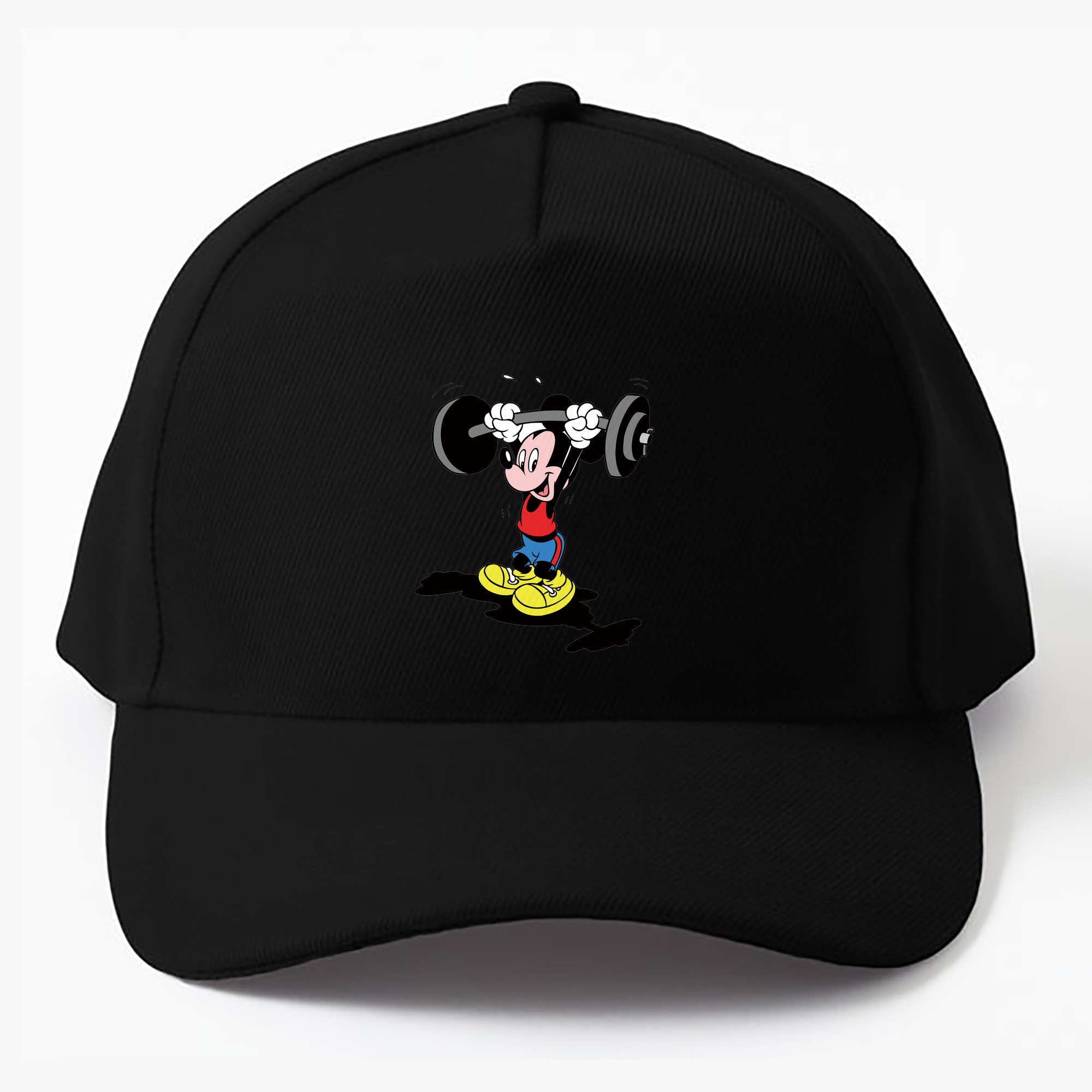 （画像用） ミッキーマウス Mickey Mouse ベースボールキャップ 綿100％ 男女兼用 帽子 スポーツ