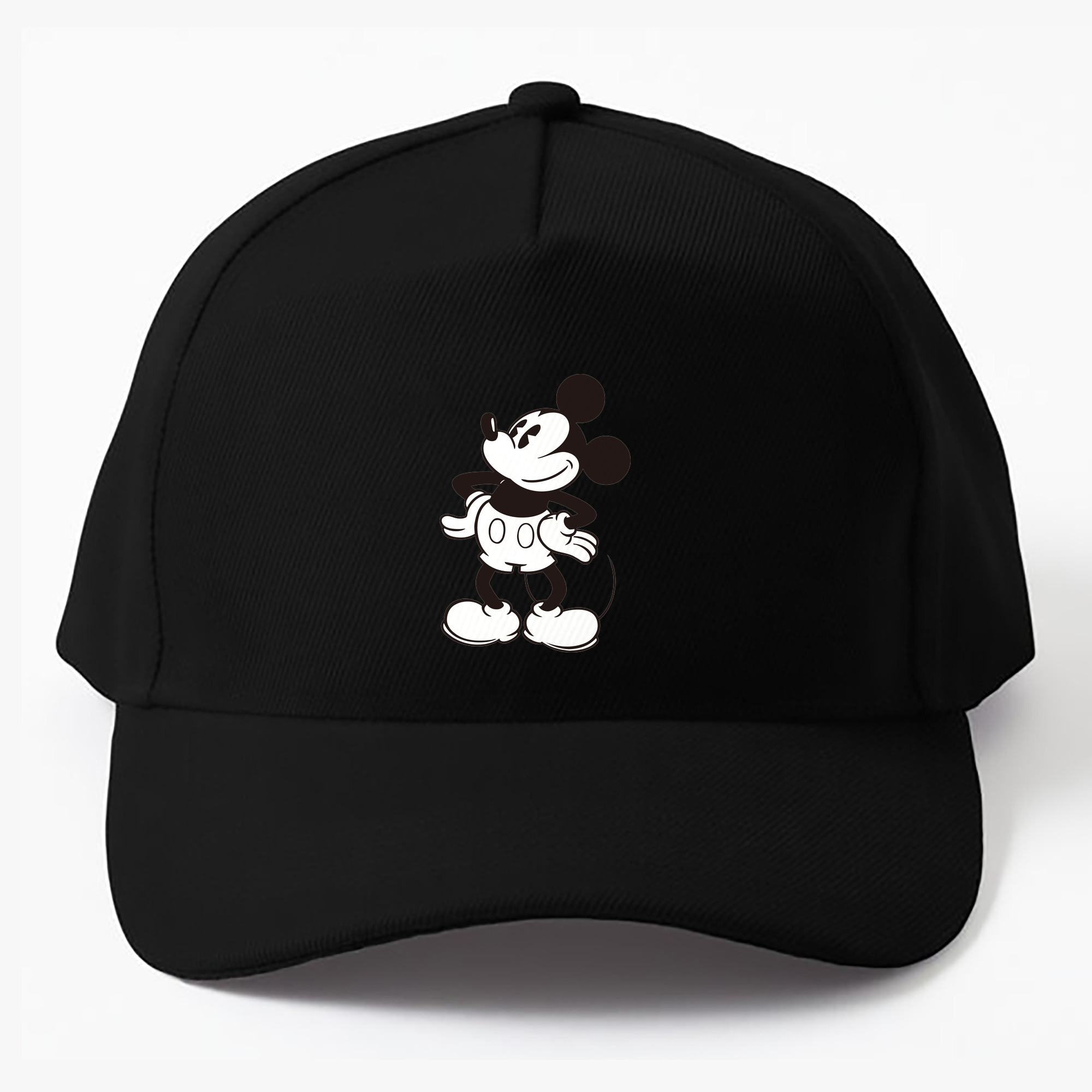 （画像用） ミッキーマウス Mickey Mouse ベースボールキャップ 綿100％ 男女兼用 帽子 スポーツ