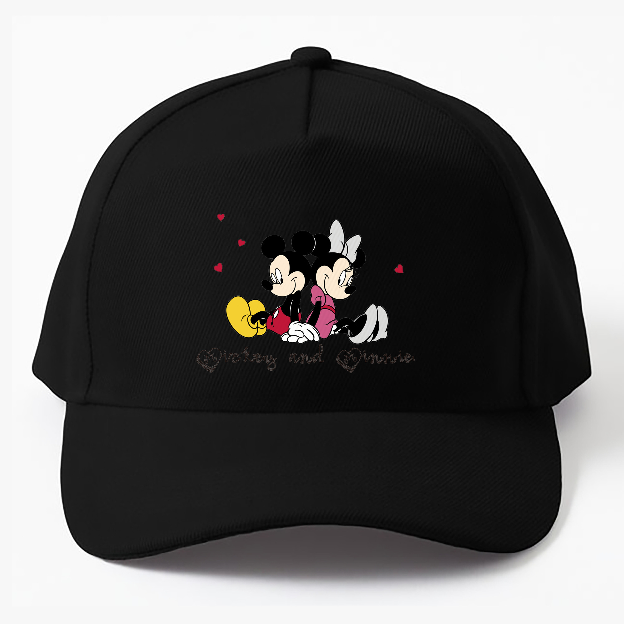 （画像用） ミッキーマウス Mickey Mouse ベースボールキャップ 綿100％ 男女兼用 帽子 スポーツ