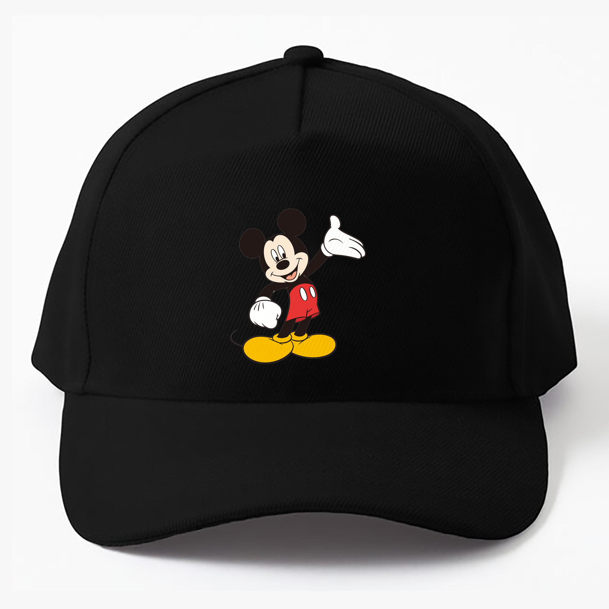 （画像用） ミッキーマウス Mickey Mouse ベースボールキャップ 綿100％ 男女兼用 帽子 スポーツ