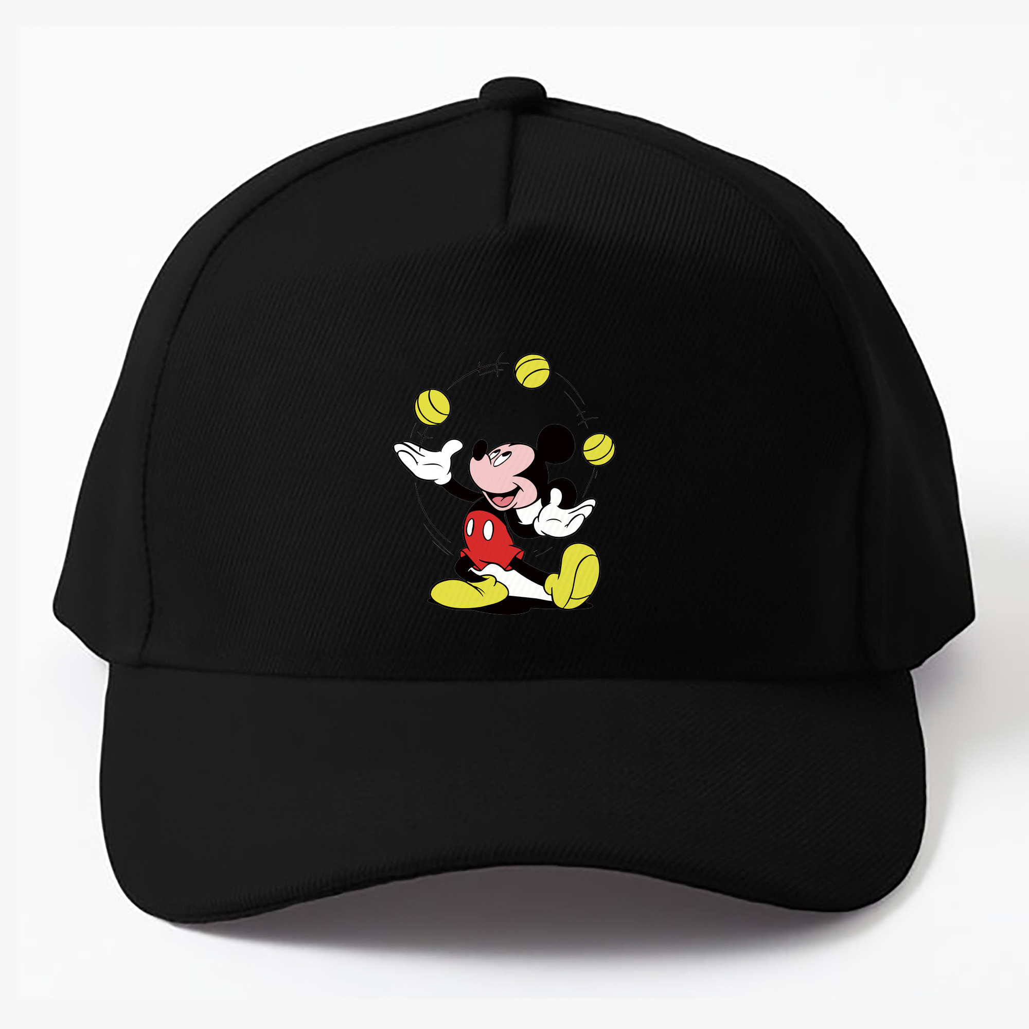 （画像用） ミッキーマウス Mickey Mouse ベースボールキャップ 綿100％ 男女兼用 帽子 スポーツ