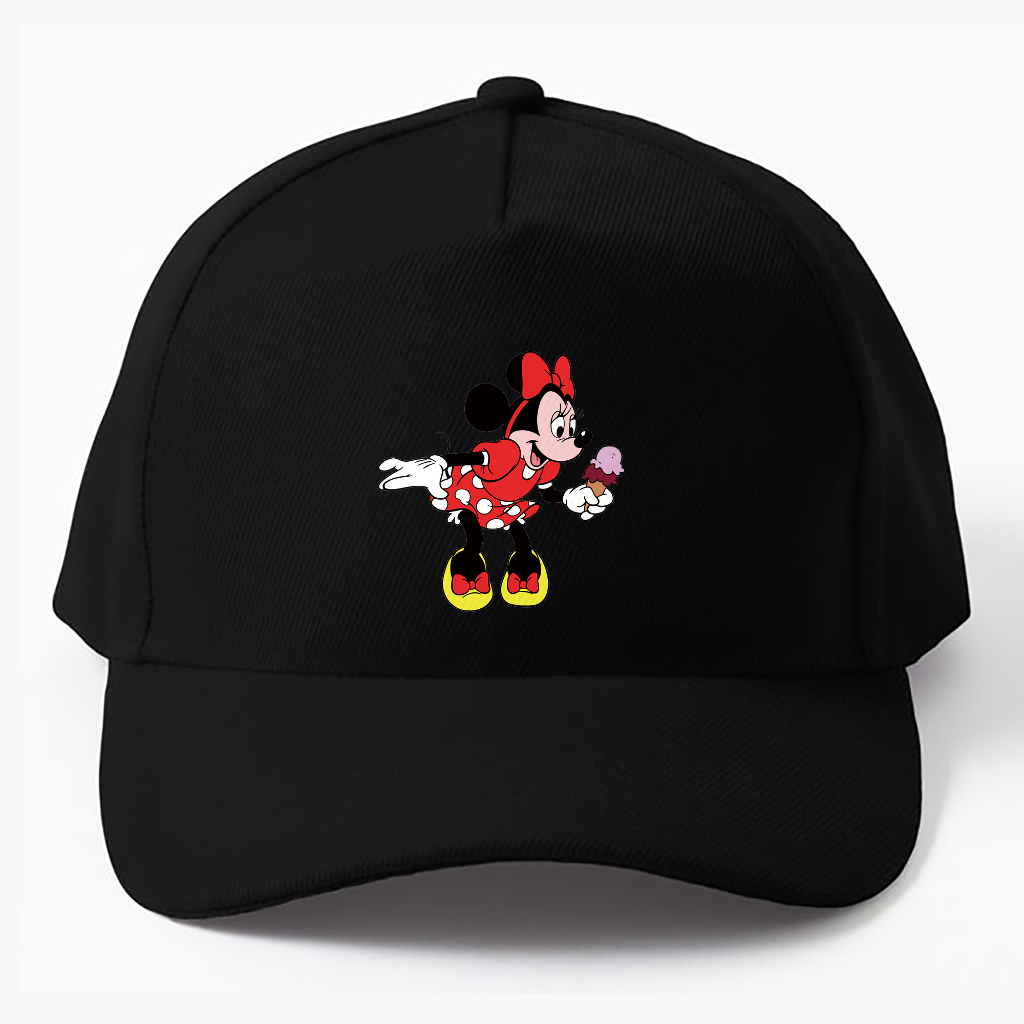 （画像用） ミッキーマウス Mickey Mouse ベースボールキャップ 綿100％ 男女兼用 帽子 スポーツ