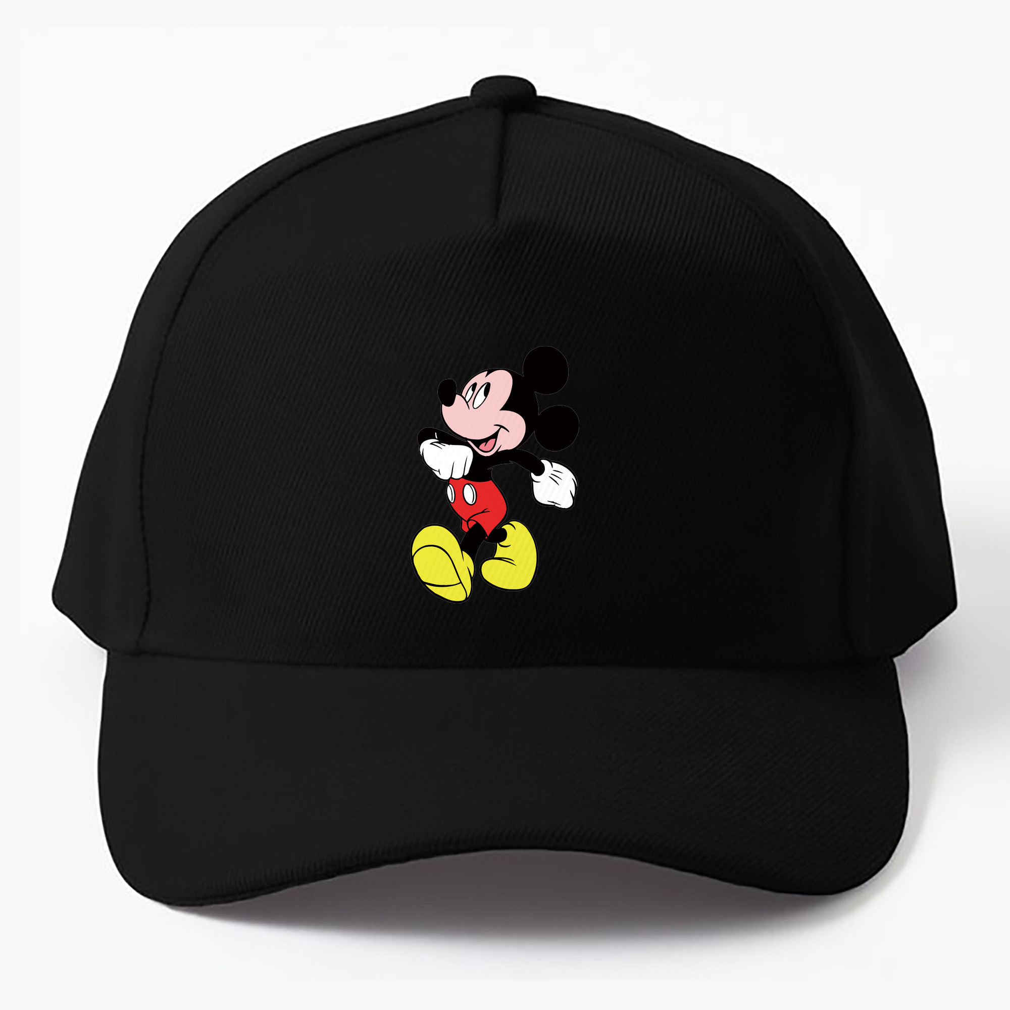 （画像用） ミッキーマウス Mickey Mouse ベースボールキャップ 綿100％ 男女兼用 帽子 スポーツ