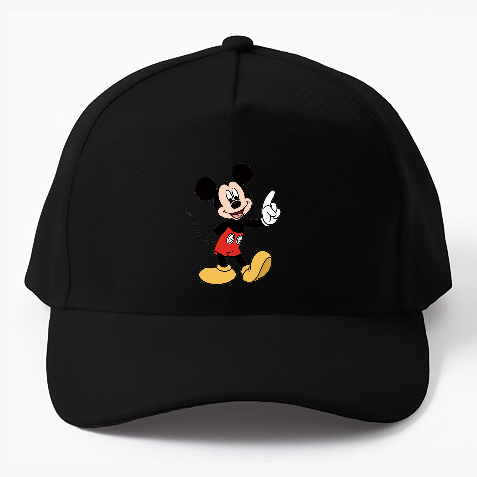 （画像用） ミッキーマウス Mickey Mouse ベースボールキャップ 綿100％ 男女兼用 帽子 スポーツ