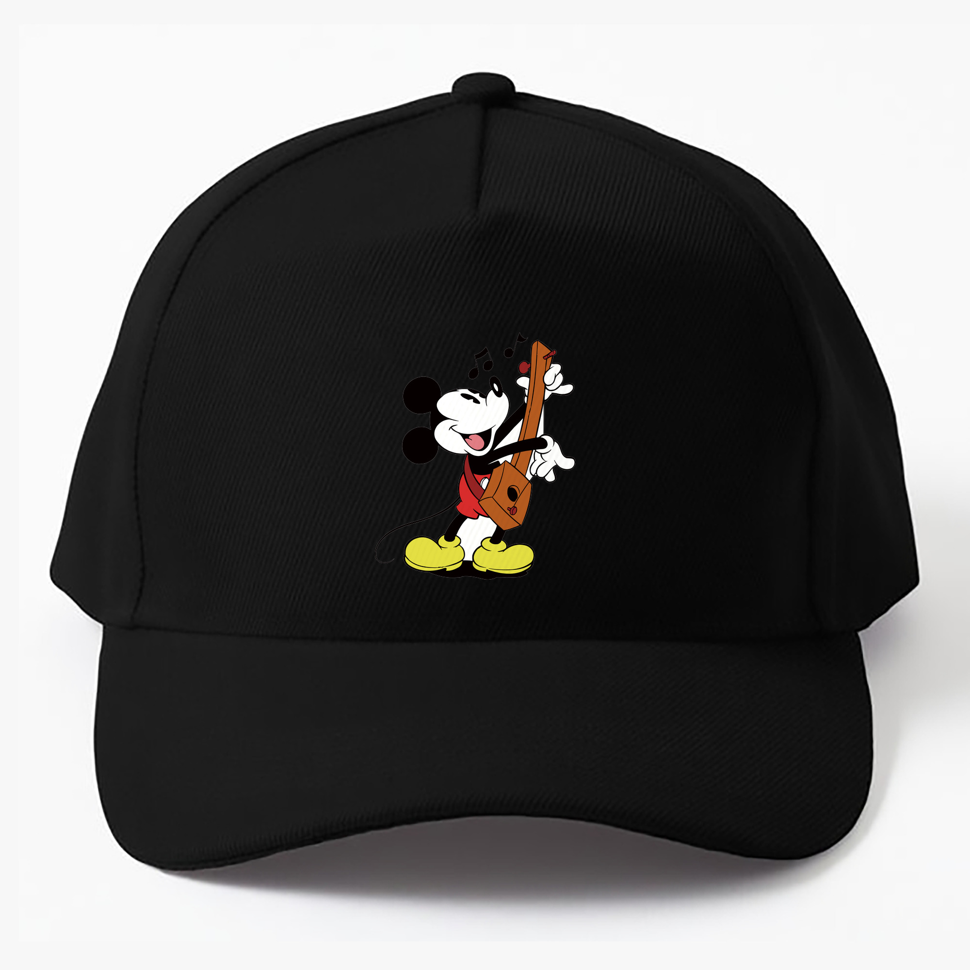 （画像用） ミッキーマウス Mickey Mouse ベースボールキャップ 綿100％ 男女兼用 帽子 スポーツ