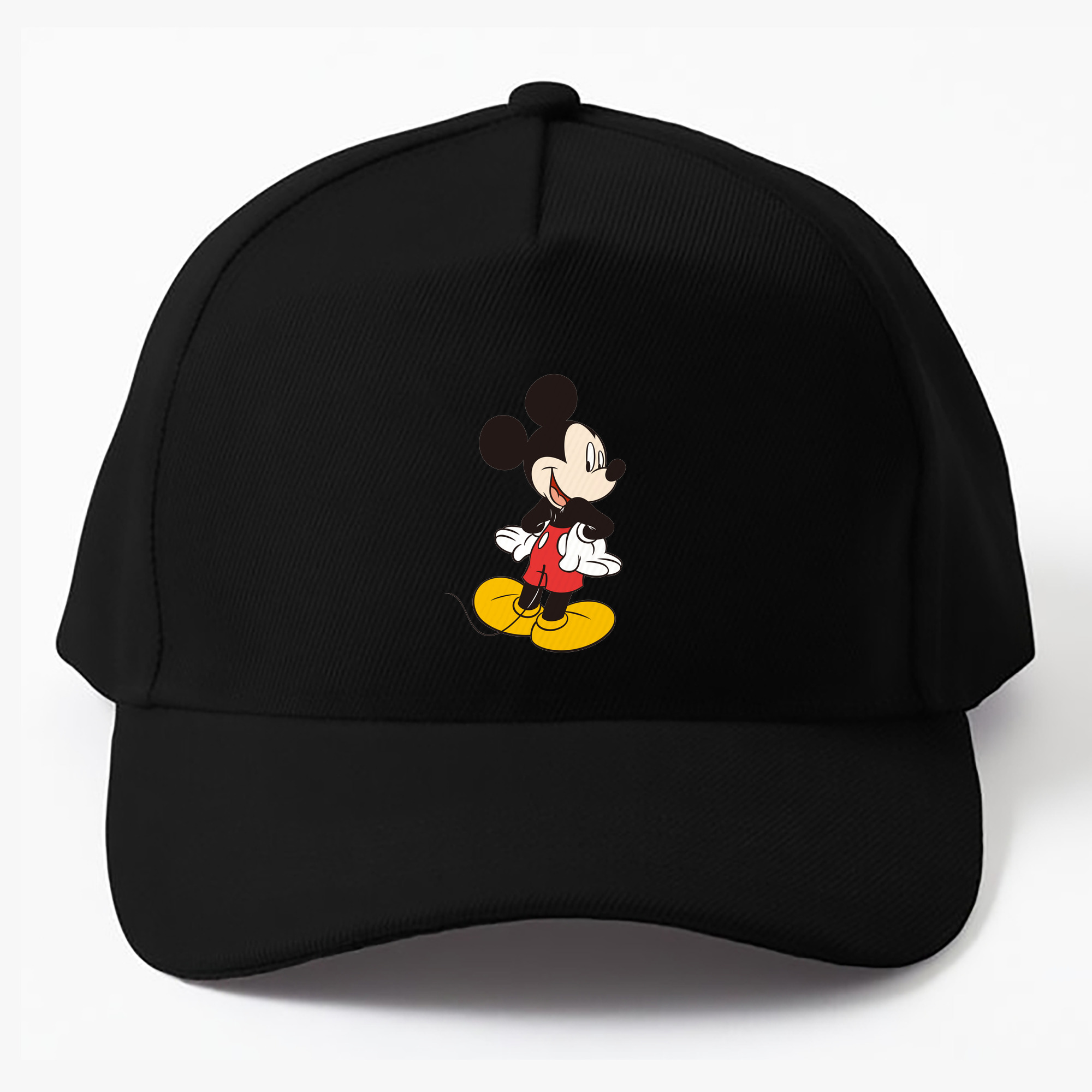 （画像用） ミッキーマウス Mickey Mouse ベースボールキャップ 綿100％ 男女兼用 帽子 スポーツ