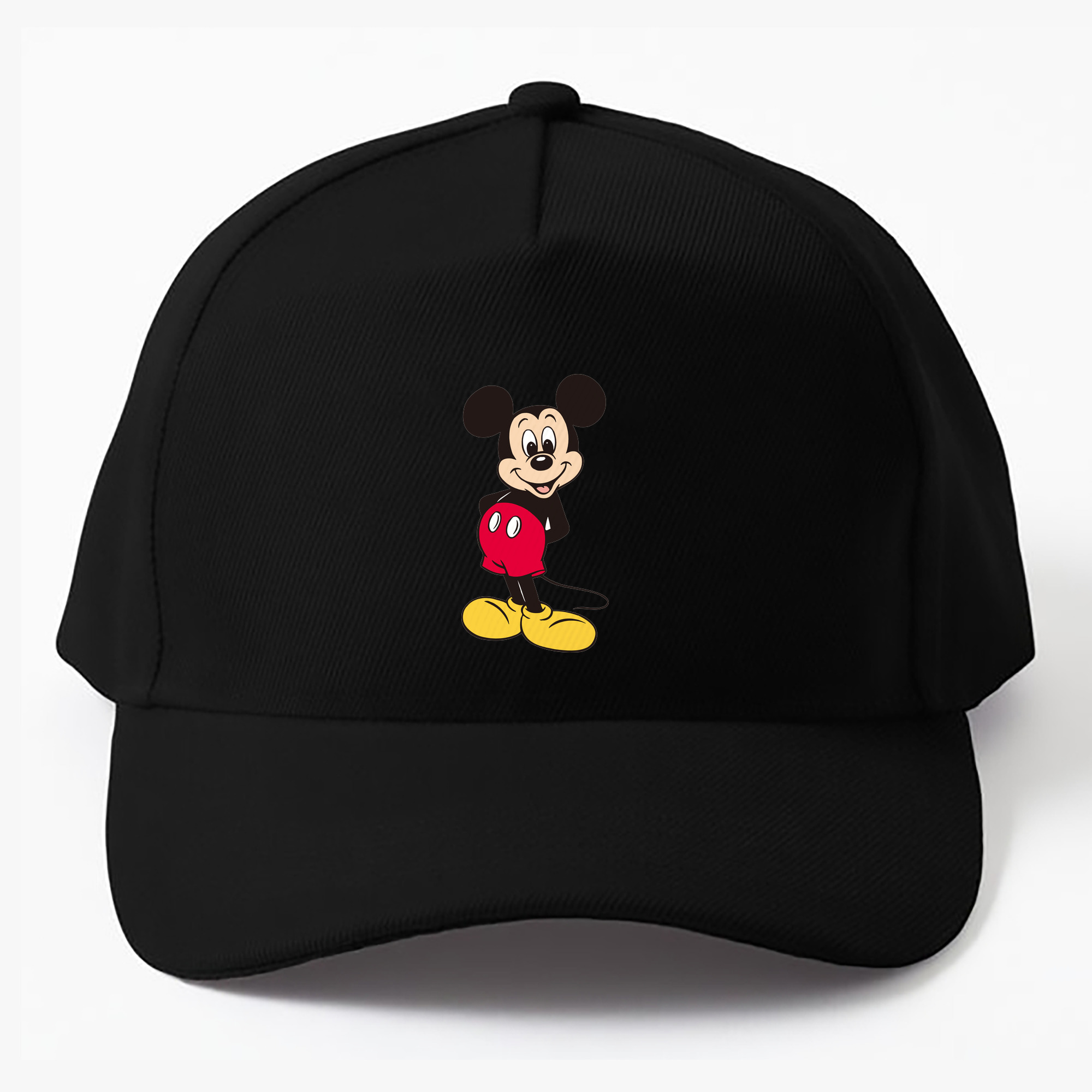 （画像用） ミッキーマウス Mickey Mouse ベースボールキャップ 綿100％ 男女兼用 帽子 スポーツ
