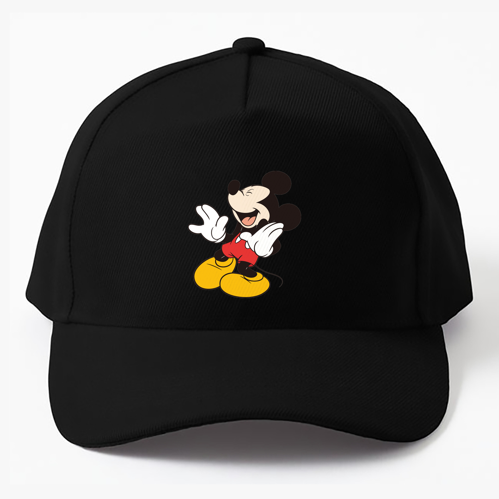 （画像用） ミッキーマウス Mickey Mouse ベースボールキャップ 綿100％ 男女兼用 帽子 スポーツ
