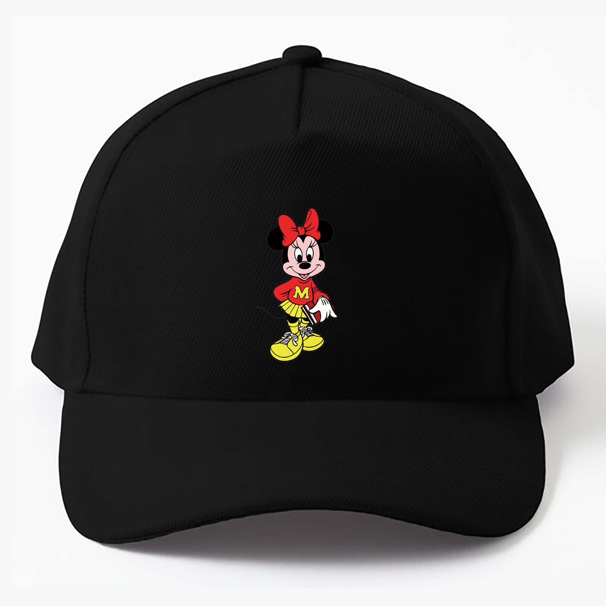 （画像用） ミッキーマウス Mickey Mouse ベースボールキャップ 綿100％ 男女兼用 帽子 スポーツ