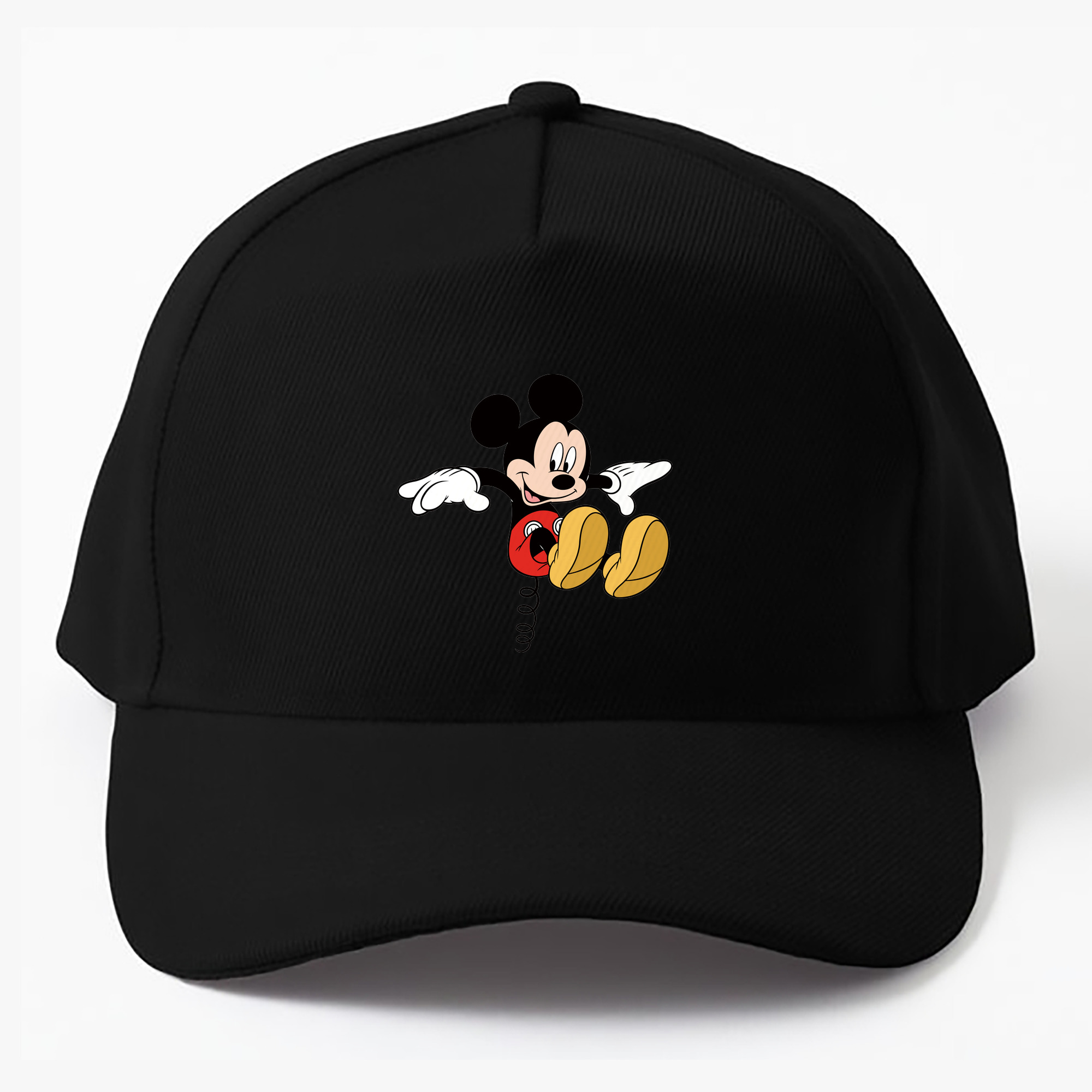 （画像用） ミッキーマウス Mickey Mouse ベースボールキャップ 綿100％ 男女兼用 帽子 スポーツ