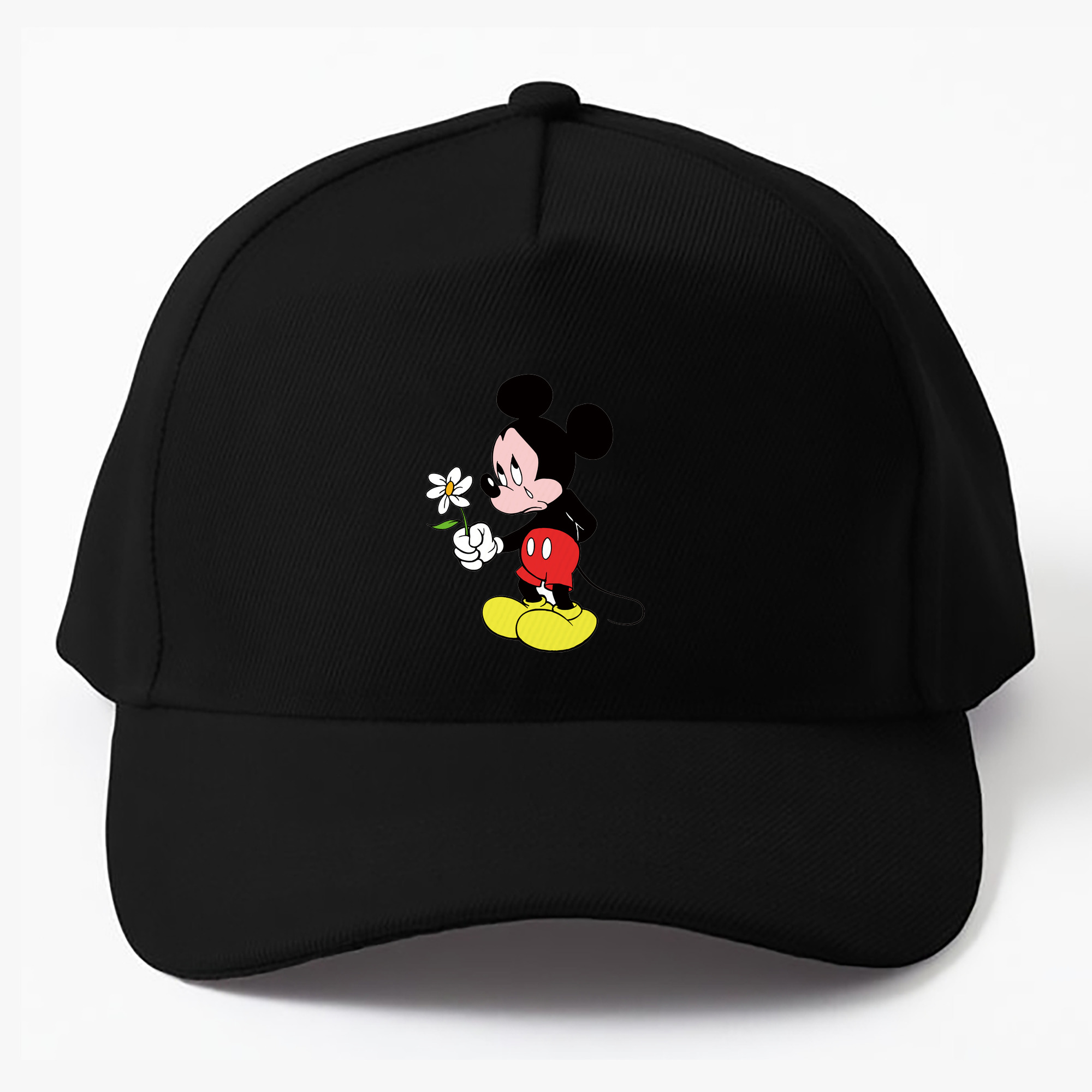 （画像用） ミッキーマウス Mickey Mouse ベースボールキャップ 綿100％ 男女兼用 帽子 スポーツ