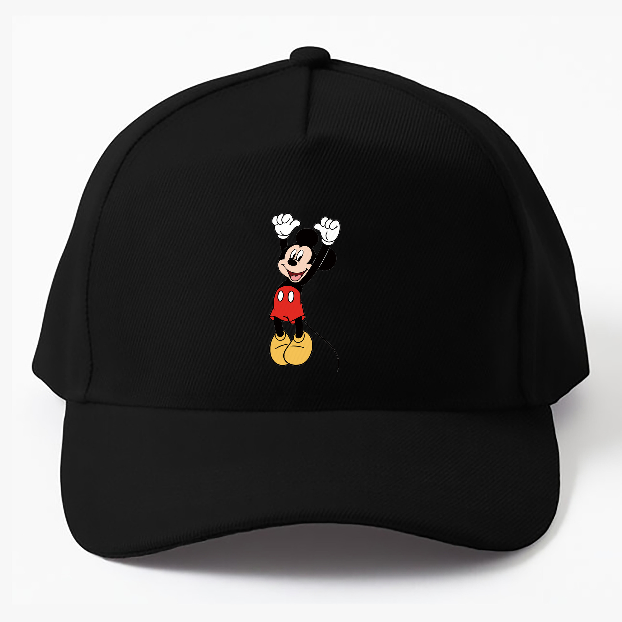 （画像用） ミッキーマウス Mickey Mouse ベースボールキャップ 綿100％ 男女兼用 帽子 スポーツ
