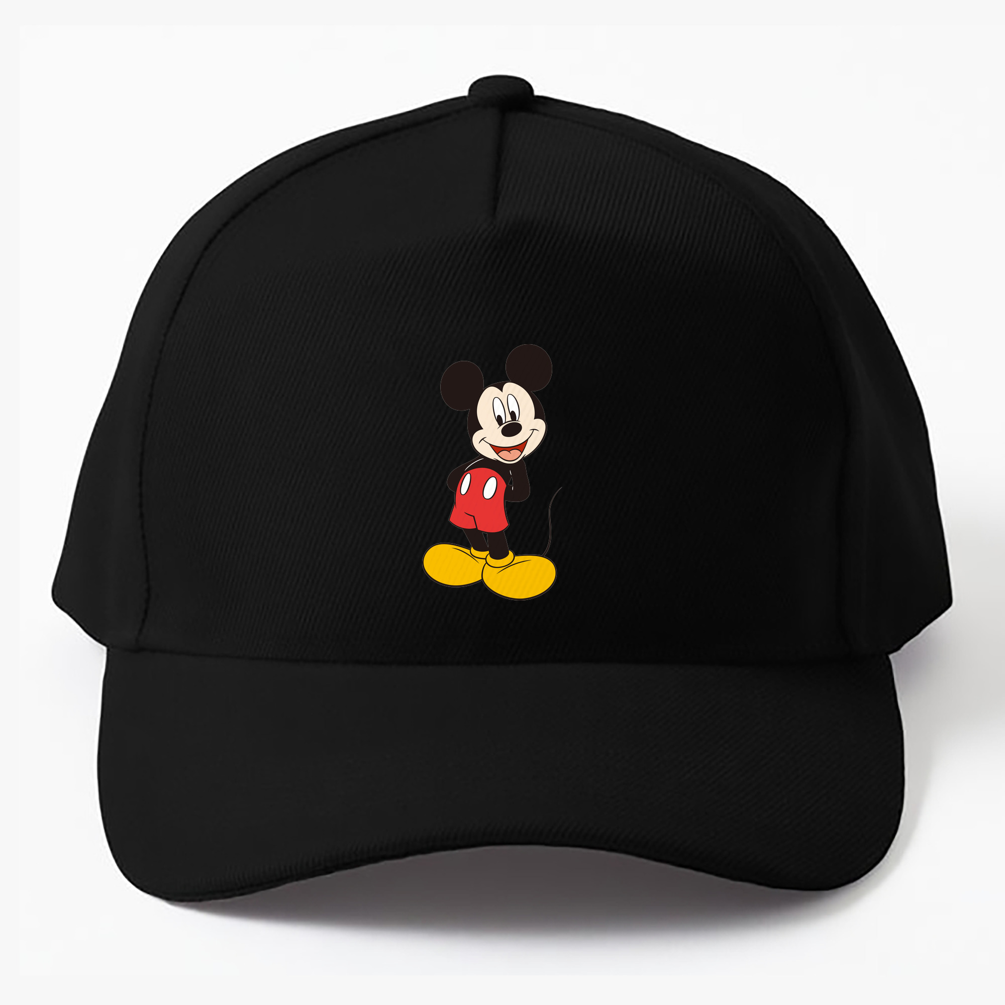 （画像用） ミッキーマウス Mickey Mouse ベースボールキャップ 綿100％ 男女兼用 帽子 スポーツ