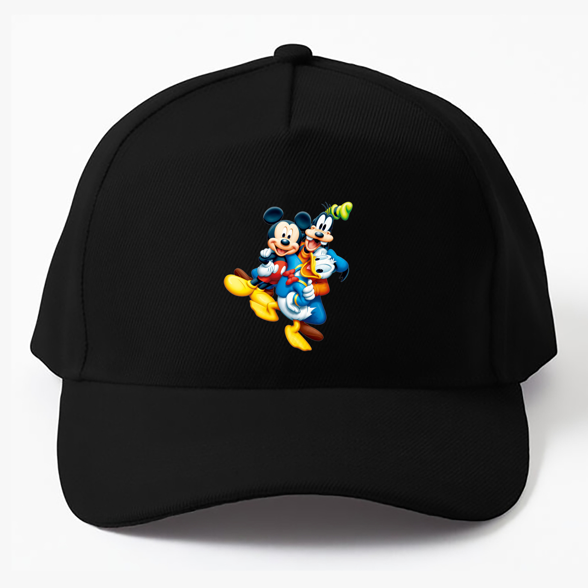 （画像用） ミッキーマウス Mickey Mouse ベースボールキャップ 綿100％ 男女兼用 帽子 スポーツ