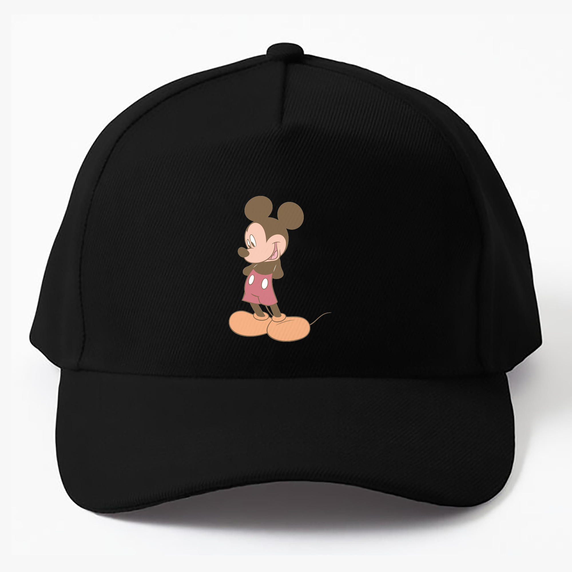 （画像用） ミッキーマウス Mickey Mouse ベースボールキャップ 綿100％ 男女兼用 帽子 スポーツ