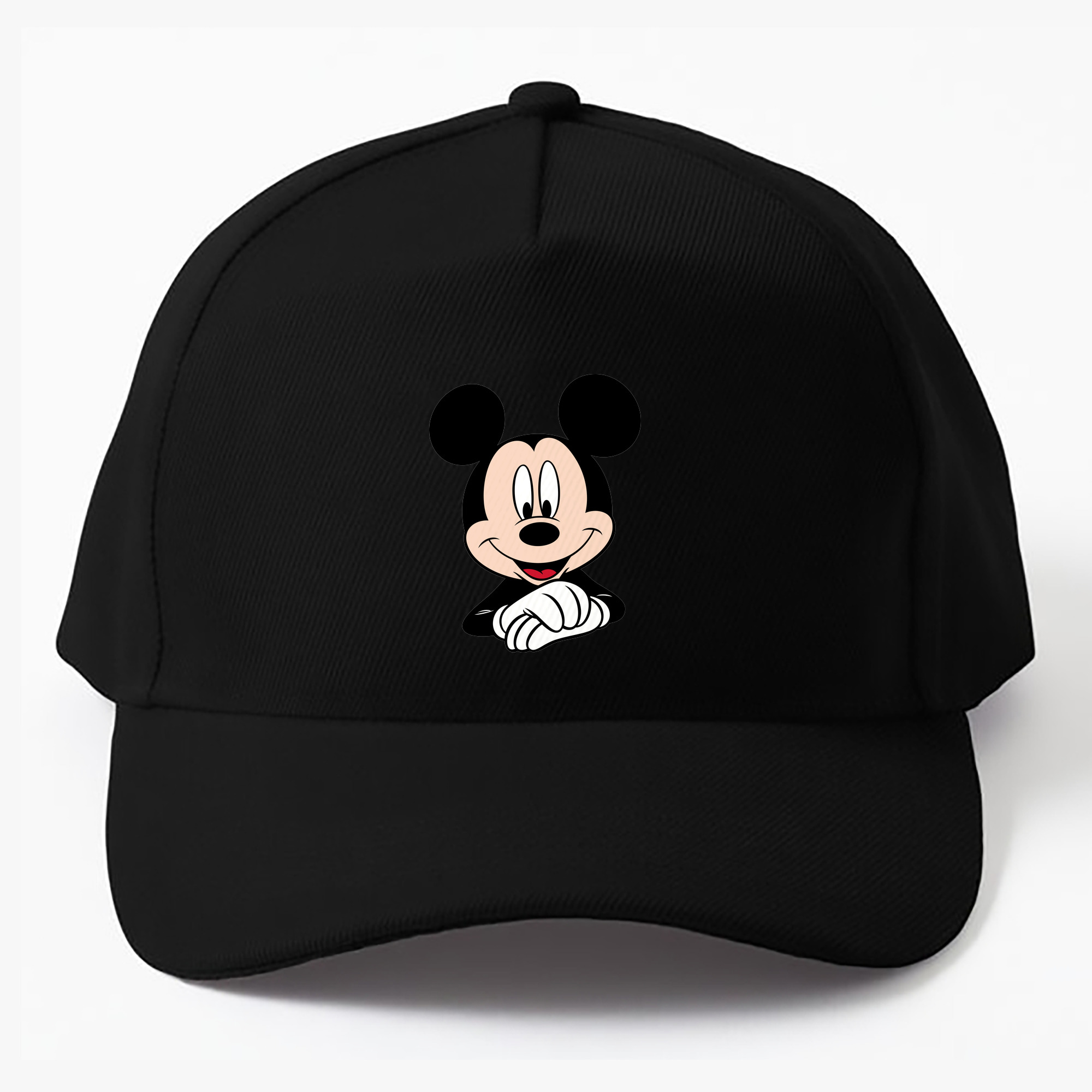 （画像用） ミッキーマウス Mickey Mouse ベースボールキャップ 綿100％ 男女兼用 帽子 スポーツ