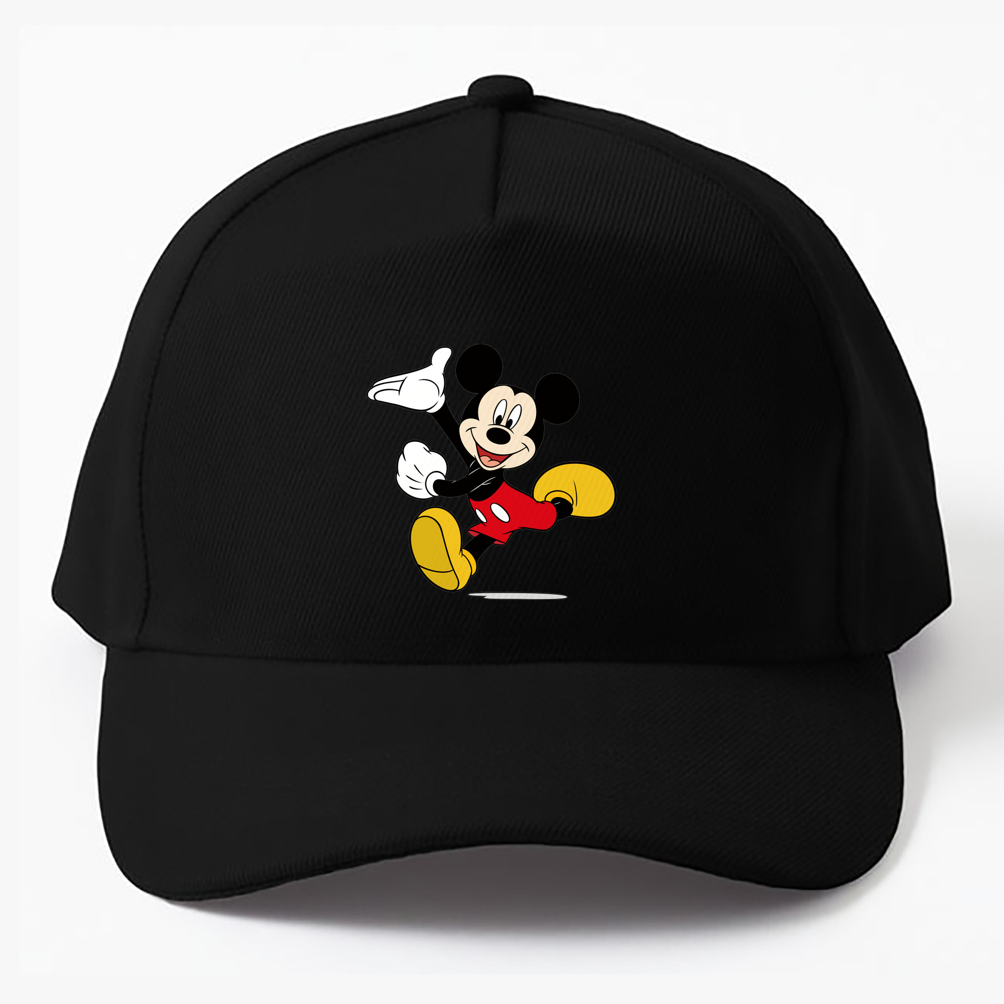（画像用） ミッキーマウス Mickey Mouse ベースボールキャップ 綿100％ 男女兼用 帽子 スポーツ