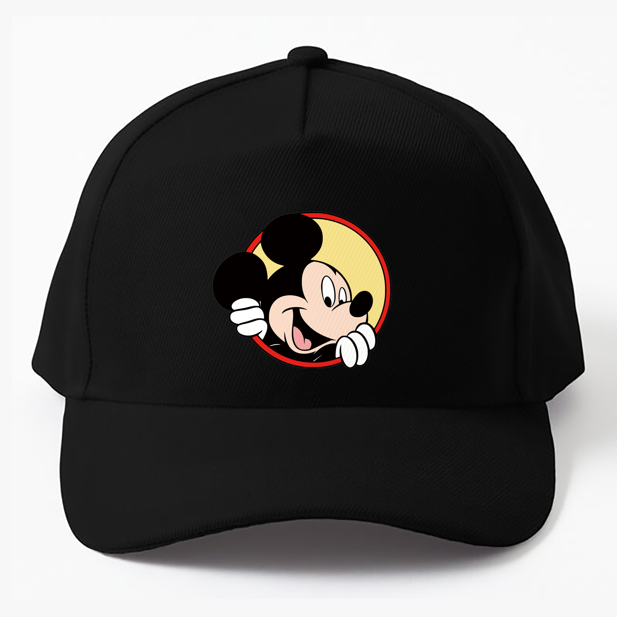 （画像用） ミッキーマウス Mickey Mouse ベースボールキャップ 綿100％ 男女兼用 帽子 スポーツ
