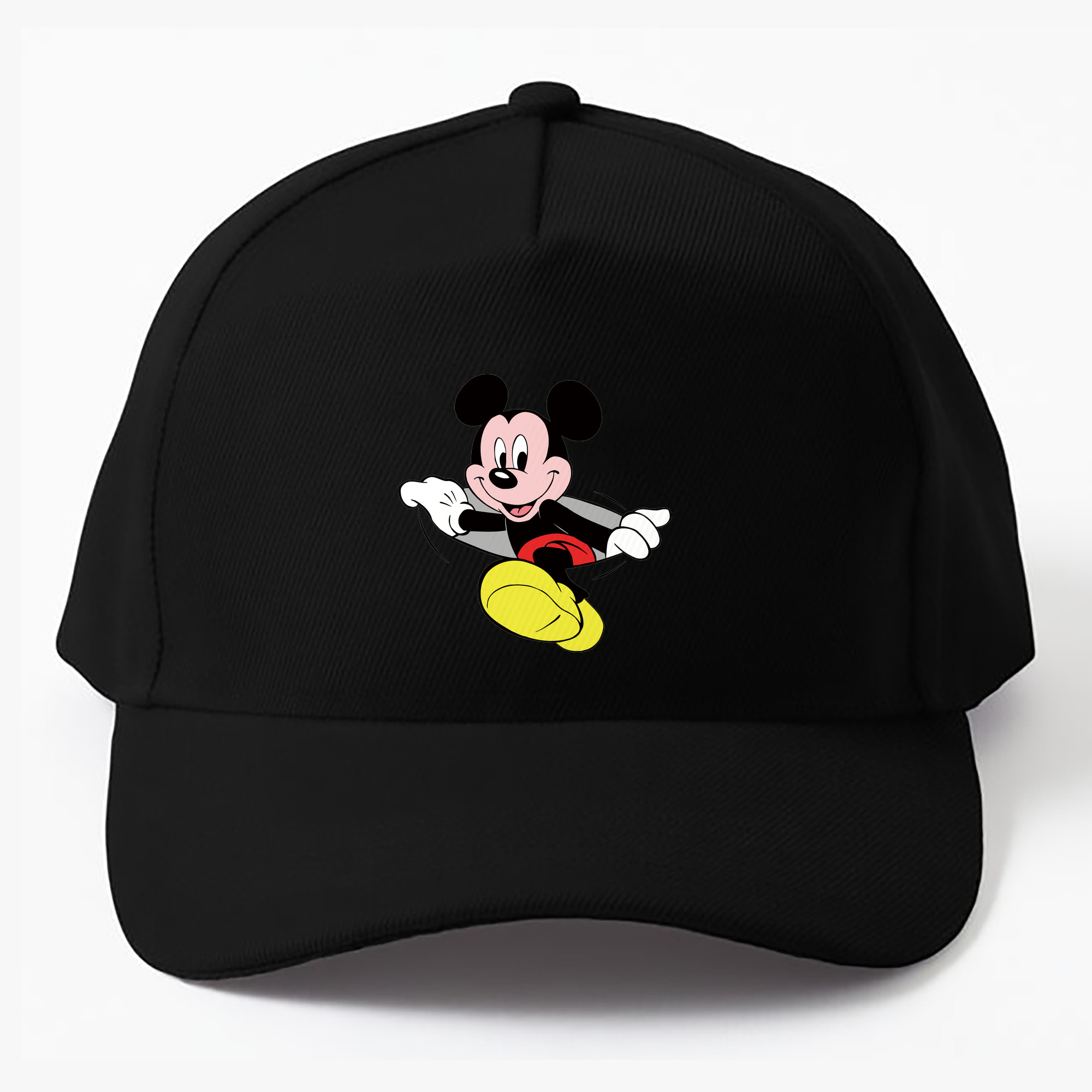 （画像用） ミッキーマウス Mickey Mouse ベースボールキャップ 綿100％ 男女兼用 帽子 スポーツ