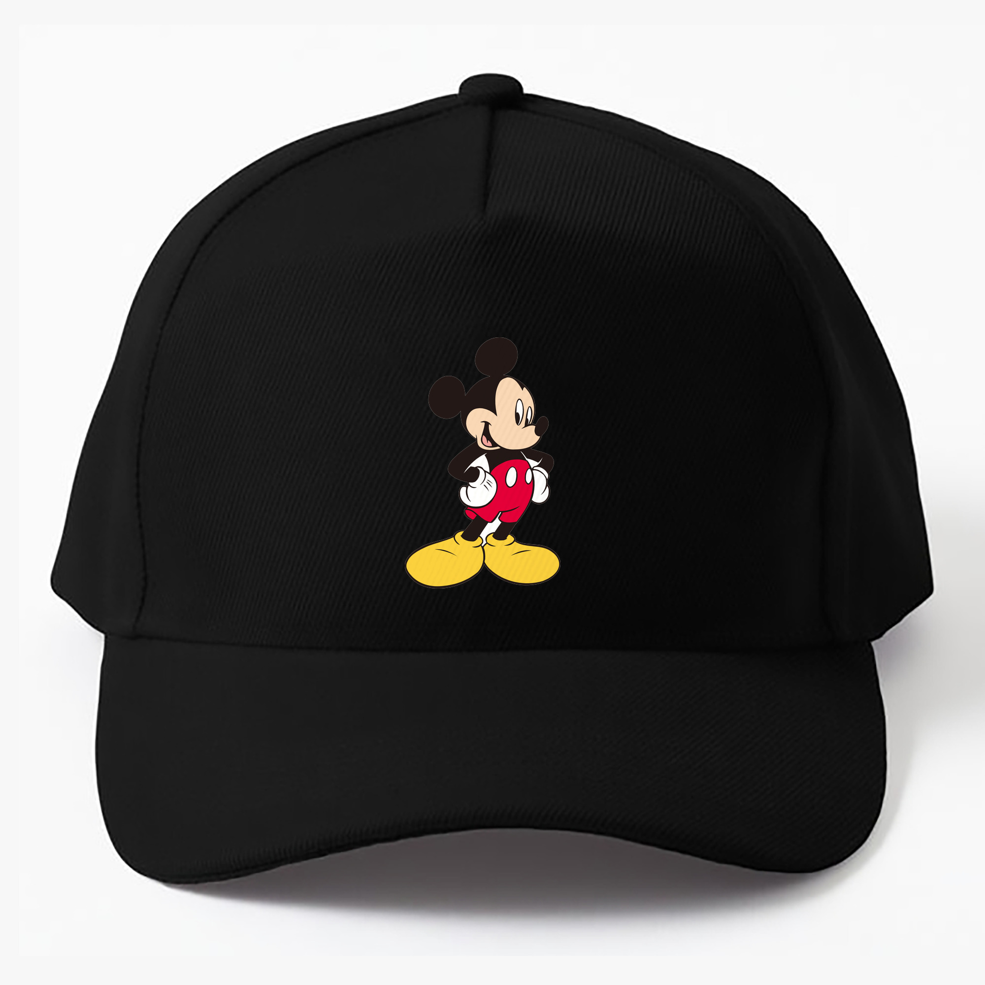 （画像用） ミッキーマウス Mickey Mouse ベースボールキャップ 綿100％ 男女兼用 帽子 スポーツ