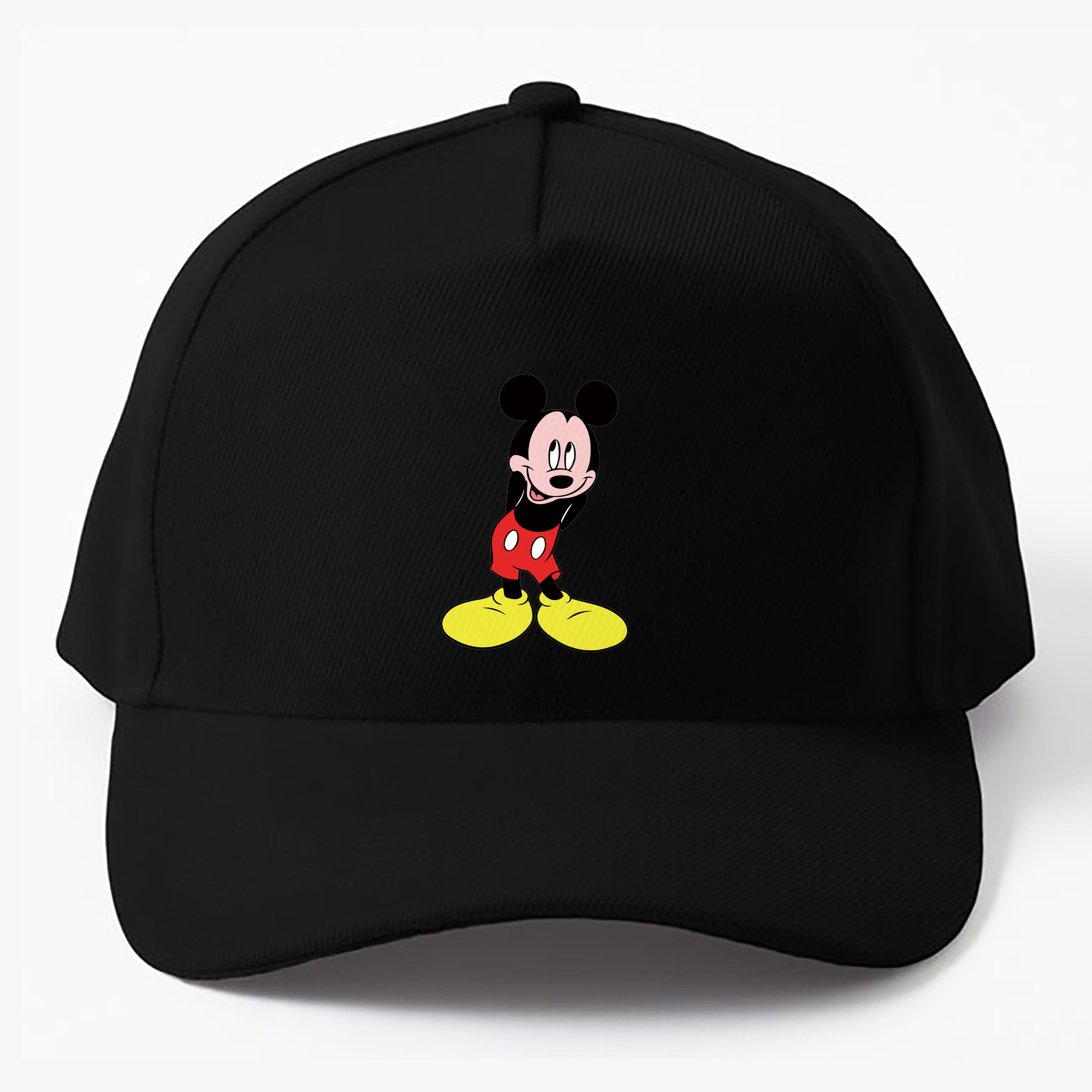 （画像用） ミッキーマウス Mickey Mouse ベースボールキャップ 綿100％ 男女兼用 帽子 スポーツ