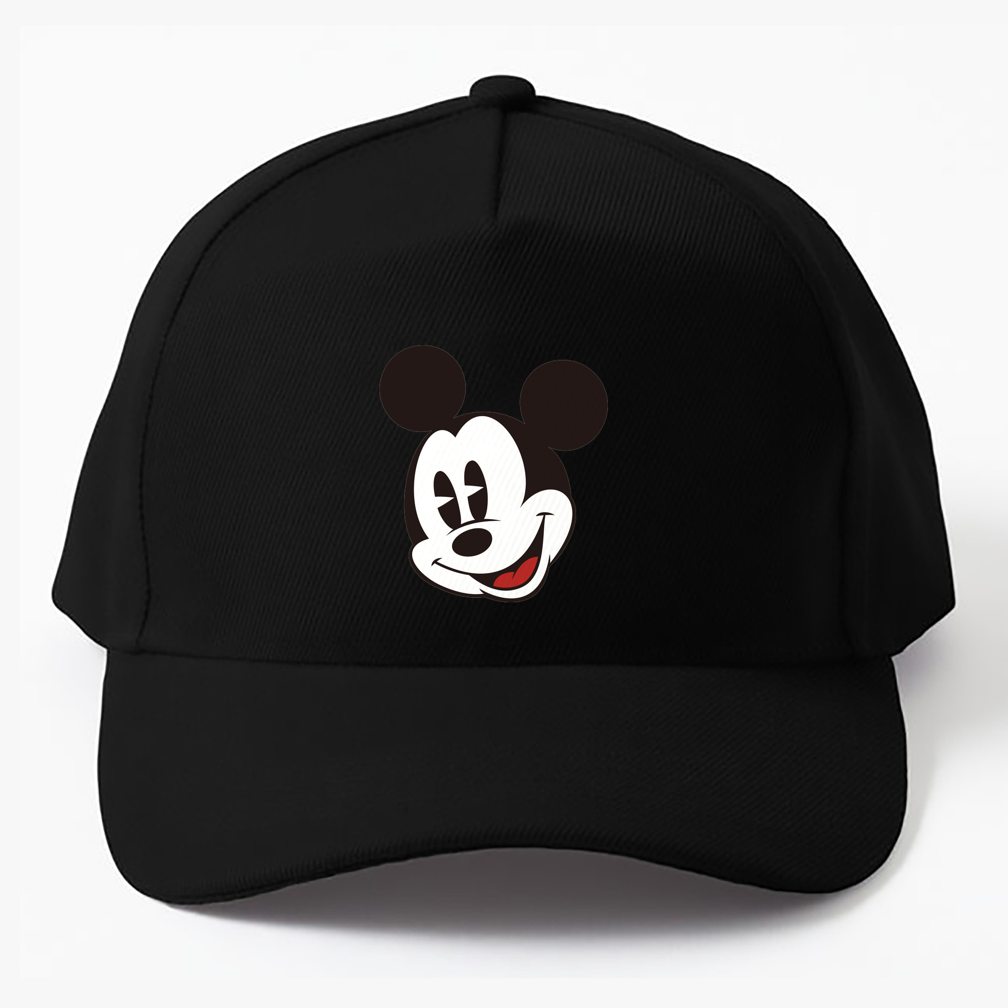 （画像用） ミッキーマウス Mickey Mouse ベースボールキャップ 綿100％ 男女兼用 帽子 スポーツ