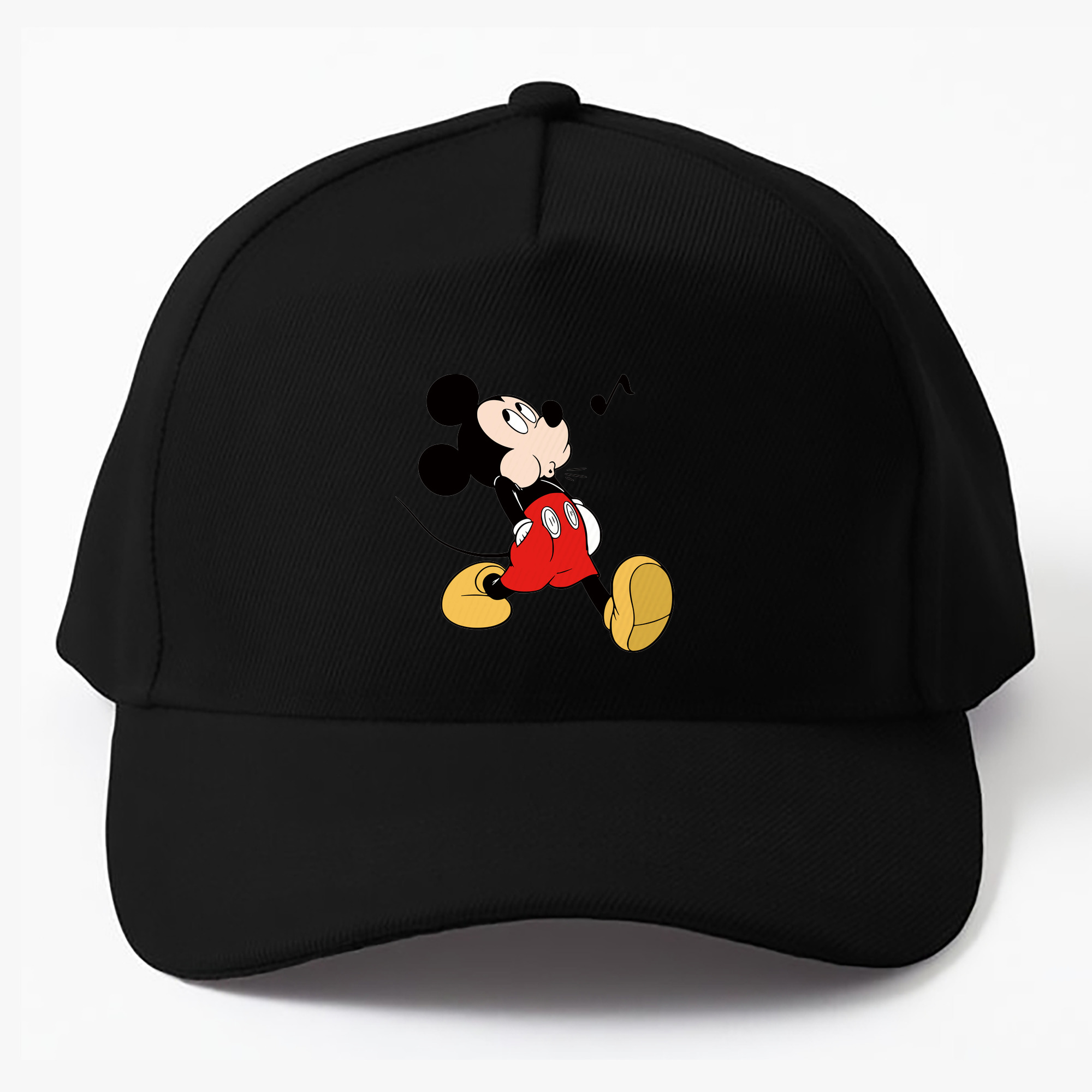 （画像用） ミッキーマウス Mickey Mouse ベースボールキャップ 綿100％ 男女兼用 帽子 スポーツ