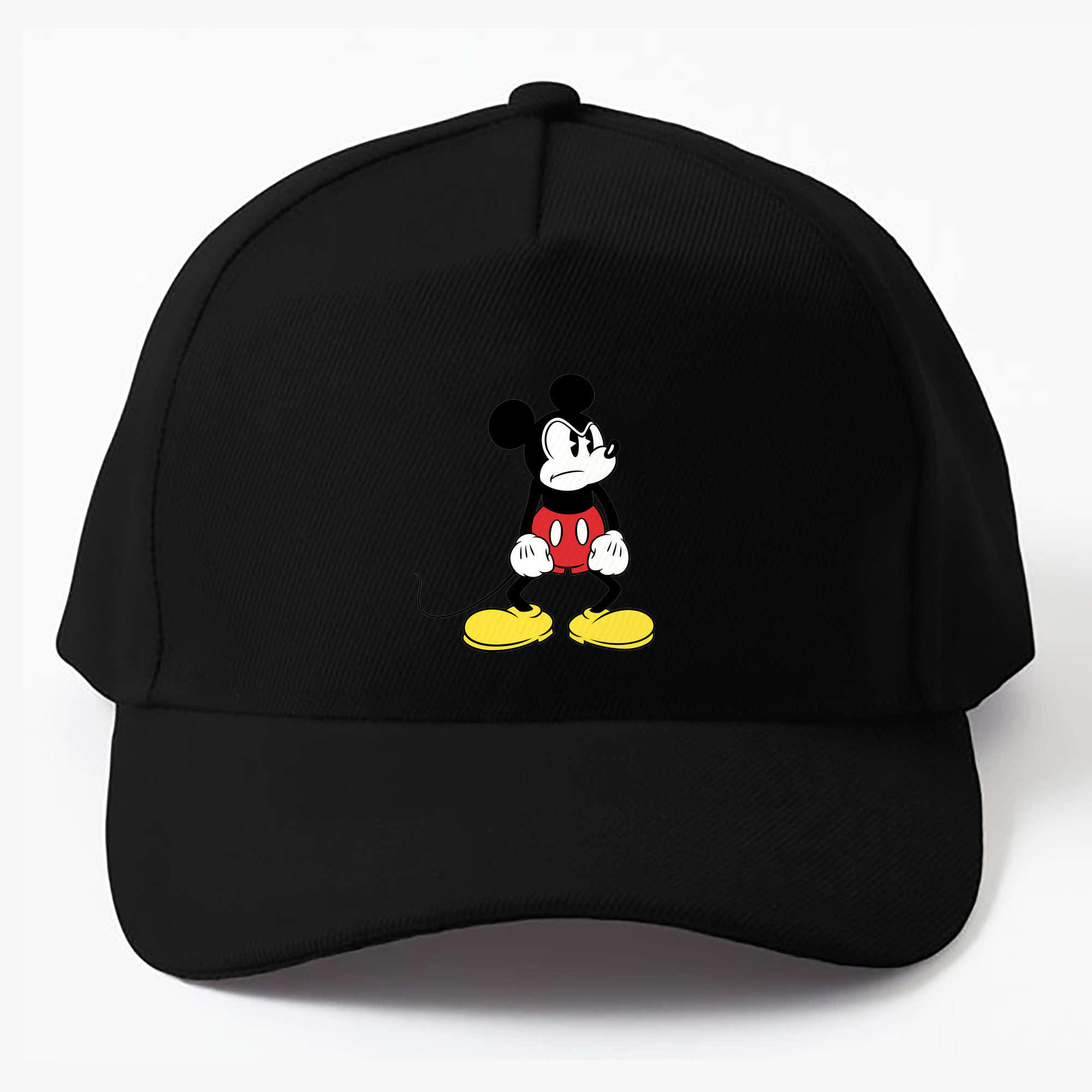 （画像用） ミッキーマウス Mickey Mouse ベースボールキャップ 綿100％ 男女兼用 帽子 スポーツ