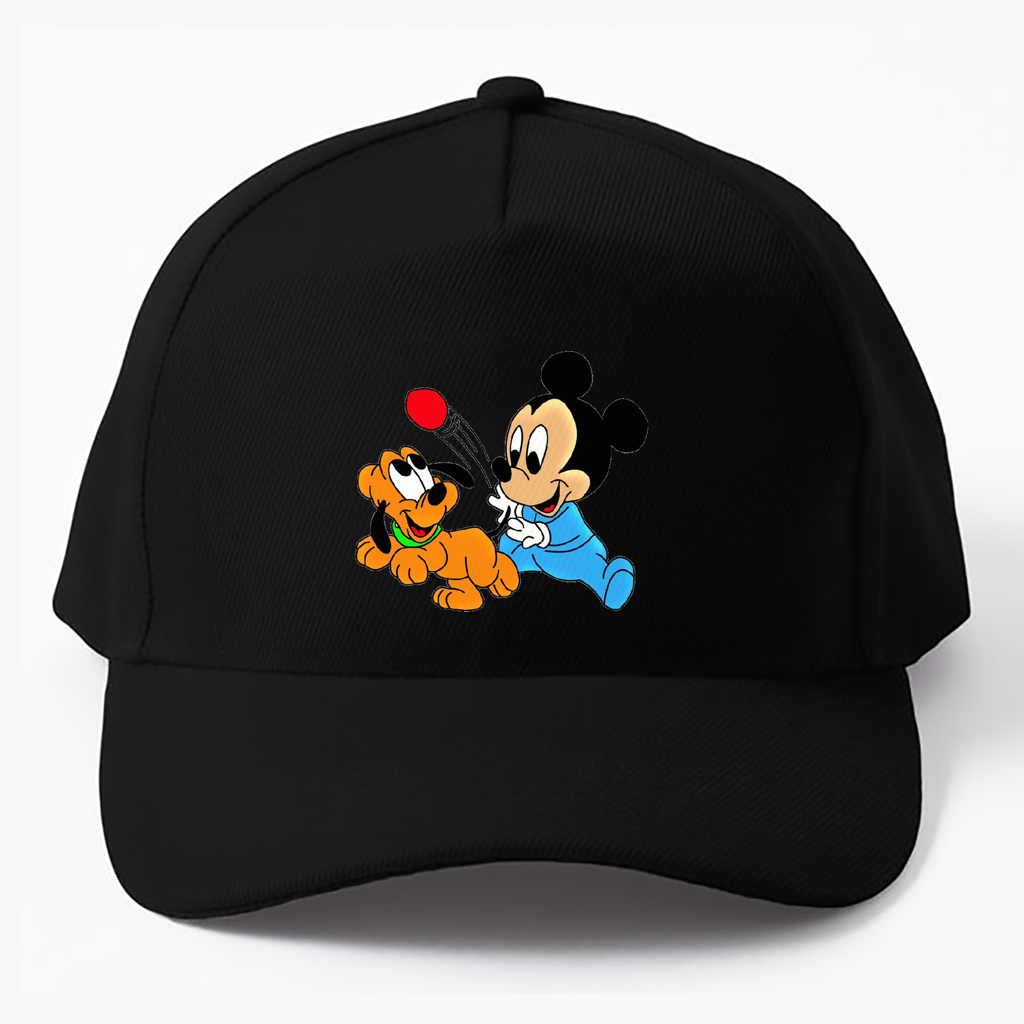 （画像用） ミッキーマウス Mickey Mouse ベースボールキャップ 綿100％ 男女兼用 帽子 スポーツ