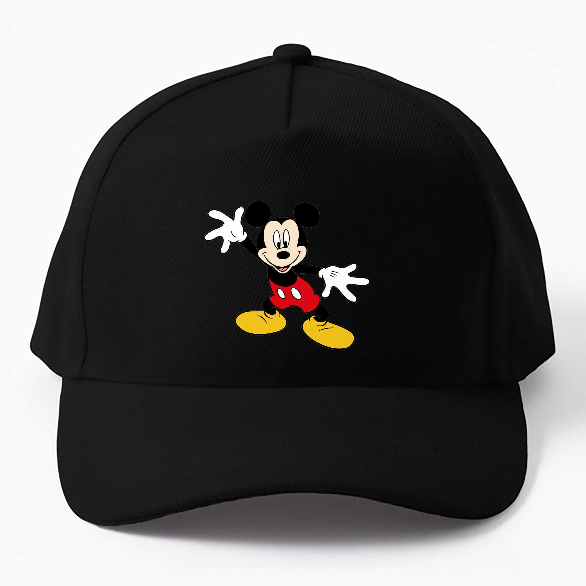 （画像用） ミッキーマウス Mickey Mouse ベースボールキャップ 綿100％ 男女兼用 帽子 スポーツ