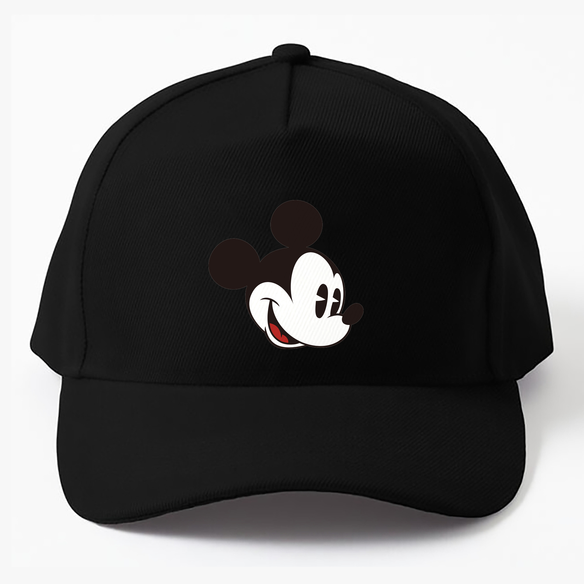 （画像用） ミッキーマウス Mickey Mouse ベースボールキャップ 綿100％ 男女兼用 帽子 スポーツ