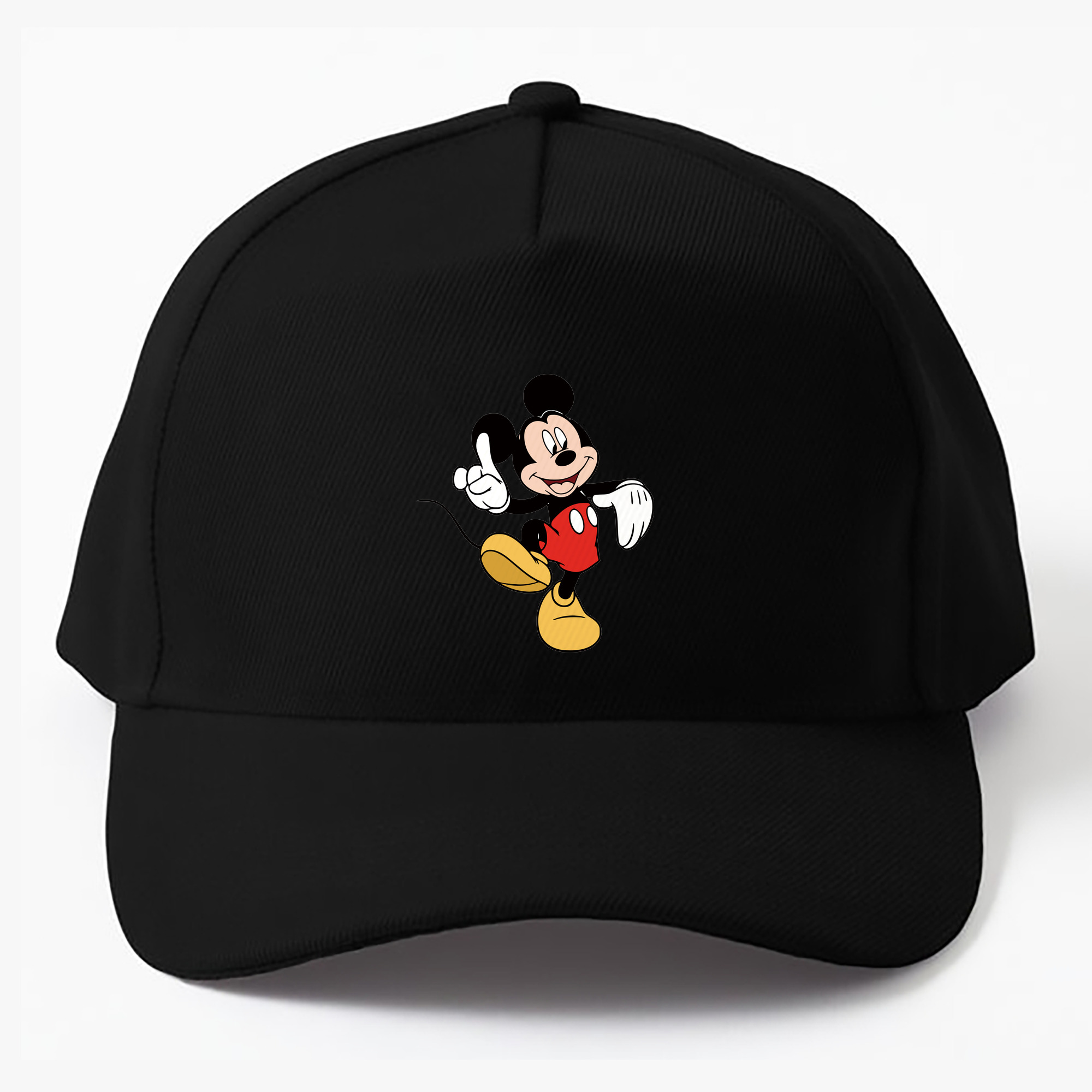 （画像用） ミッキーマウス Mickey Mouse ベースボールキャップ 綿100％ 男女兼用 帽子 スポーツ
