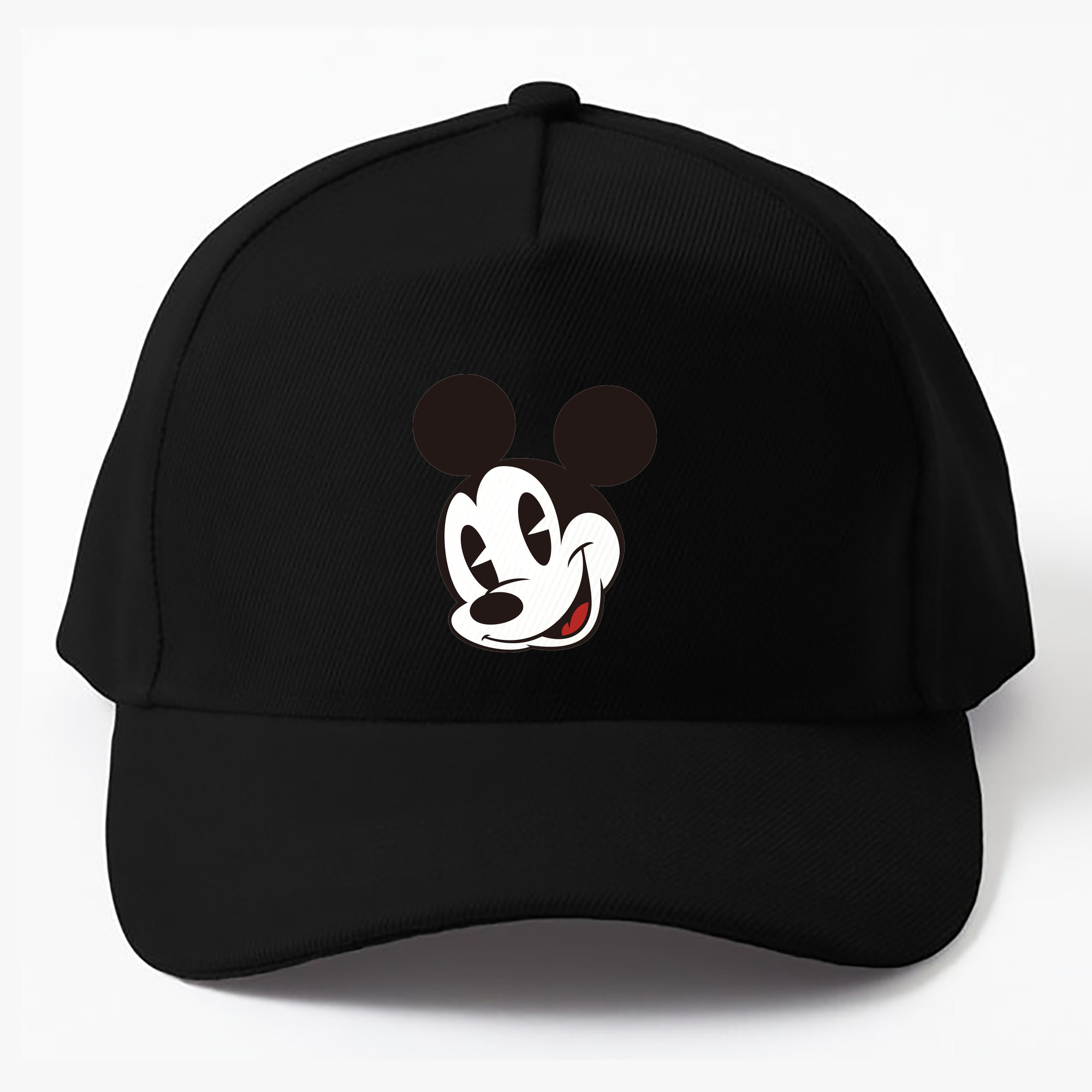 （画像用） ミッキーマウス Mickey Mouse ベースボールキャップ 綿100％ 男女兼用 帽子 スポーツ