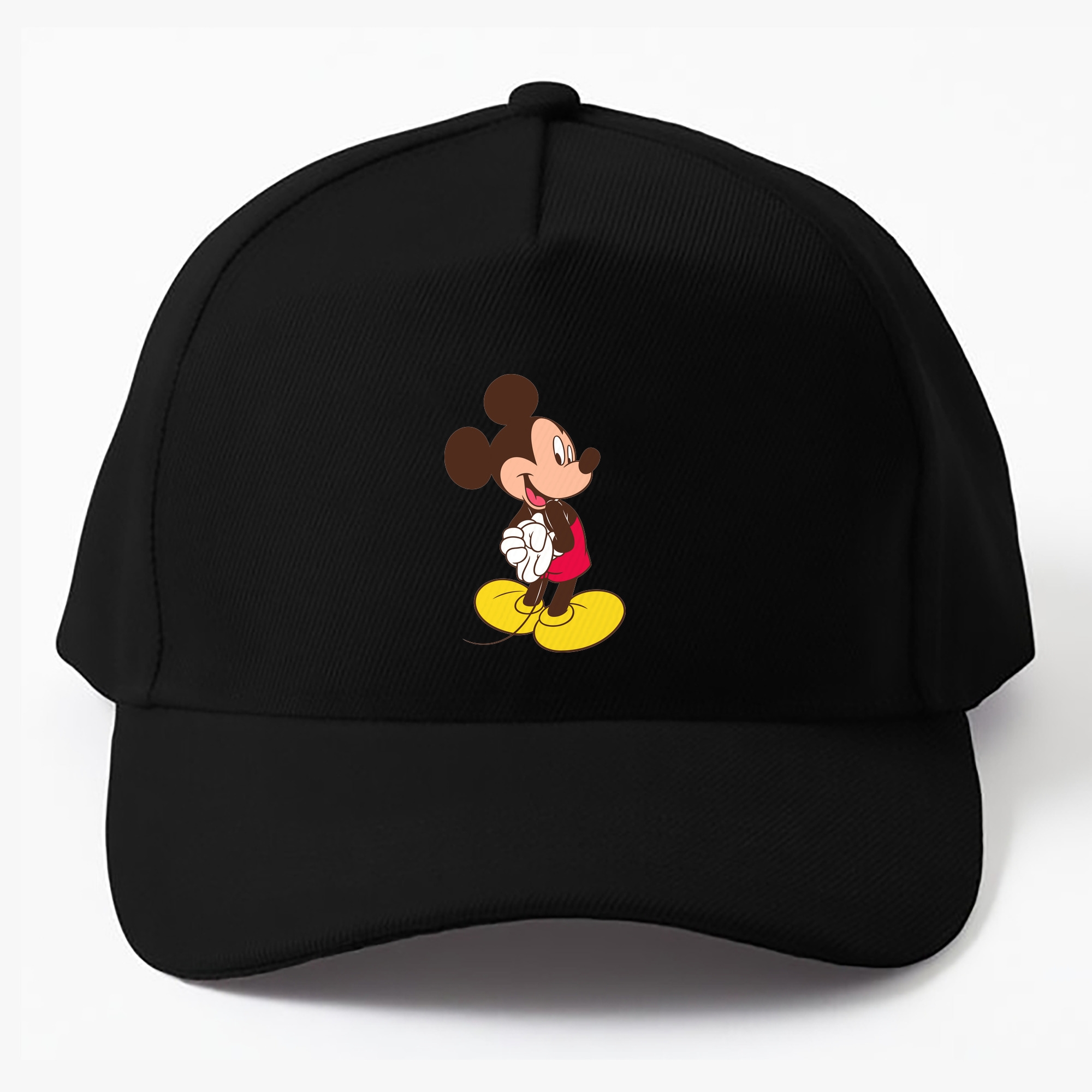 （画像用） ミッキーマウス Mickey Mouse ベースボールキャップ 綿100％ 男女兼用 帽子 スポーツ