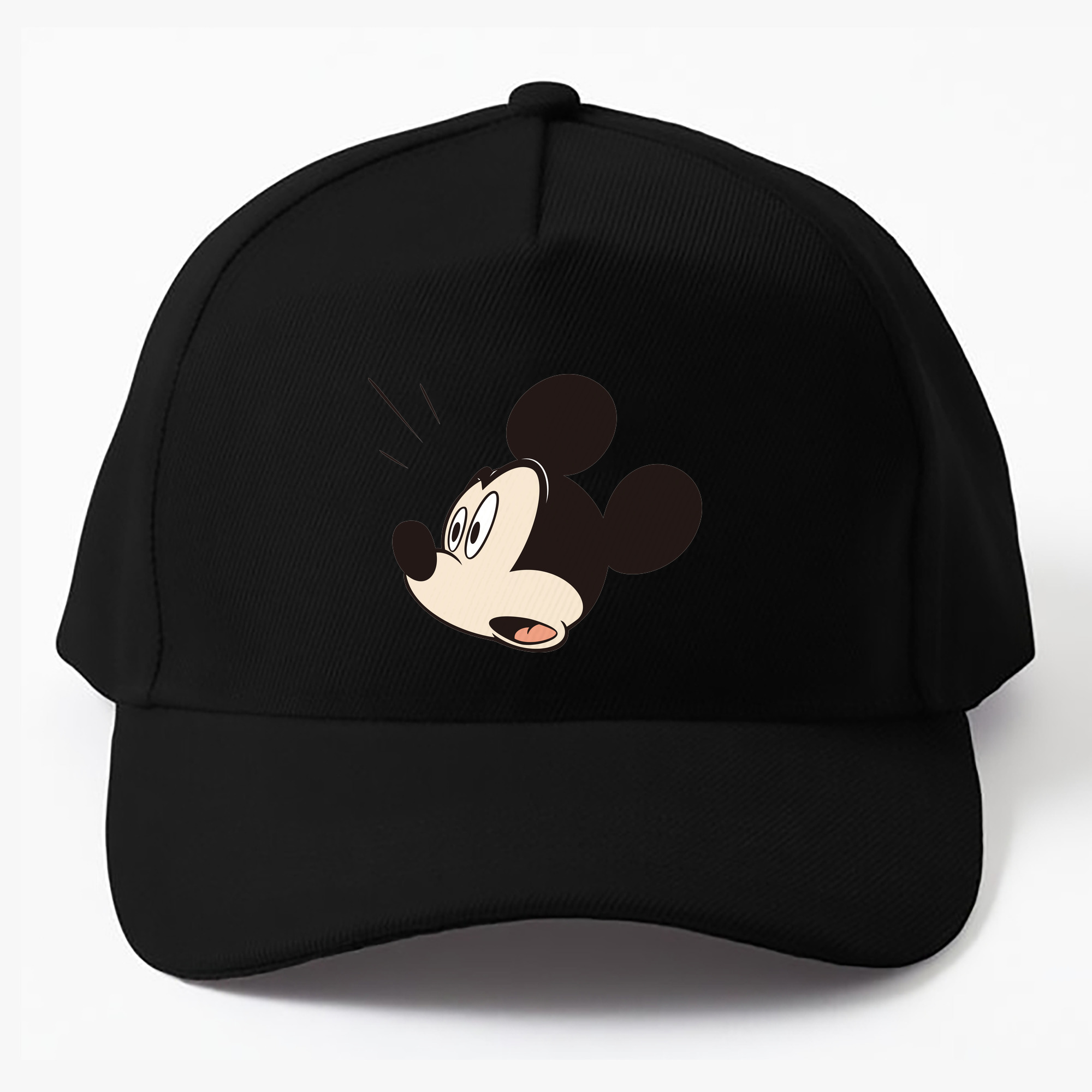 （画像用） ミッキーマウス Mickey Mouse ベースボールキャップ 綿100％ 男女兼用 帽子 スポーツ