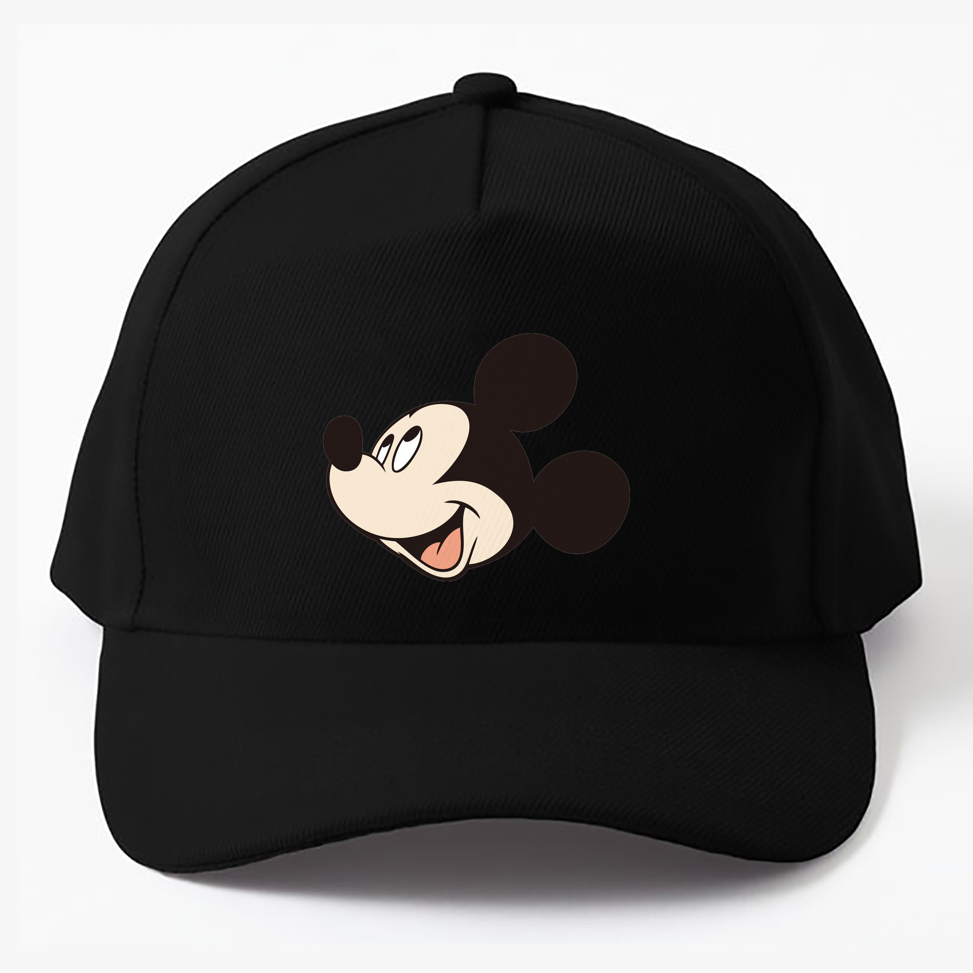 （画像用） ミッキーマウス Mickey Mouse ベースボールキャップ 綿100％ 男女兼用 帽子 スポーツ