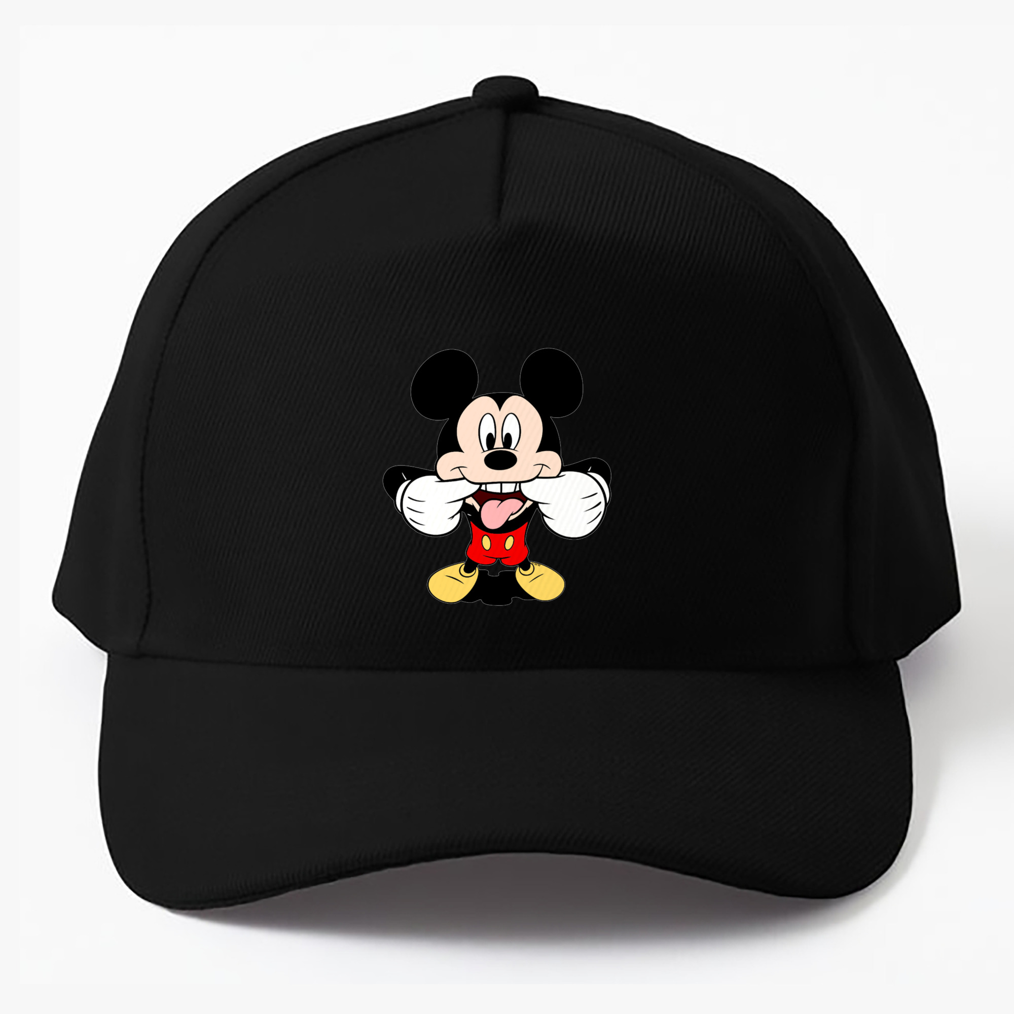 （画像用） ミッキーマウス Mickey Mouse ベースボールキャップ 綿100％ 男女兼用 帽子 スポーツ