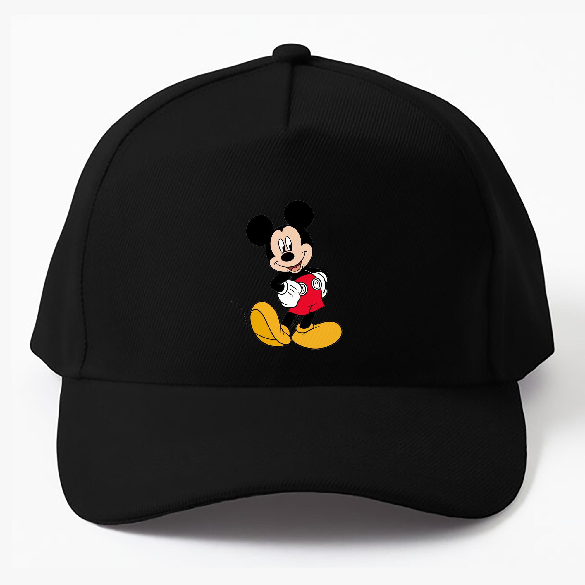 （画像用） ミッキーマウス Mickey Mouse ベースボールキャップ 綿100％ 男女兼用 帽子 スポーツ