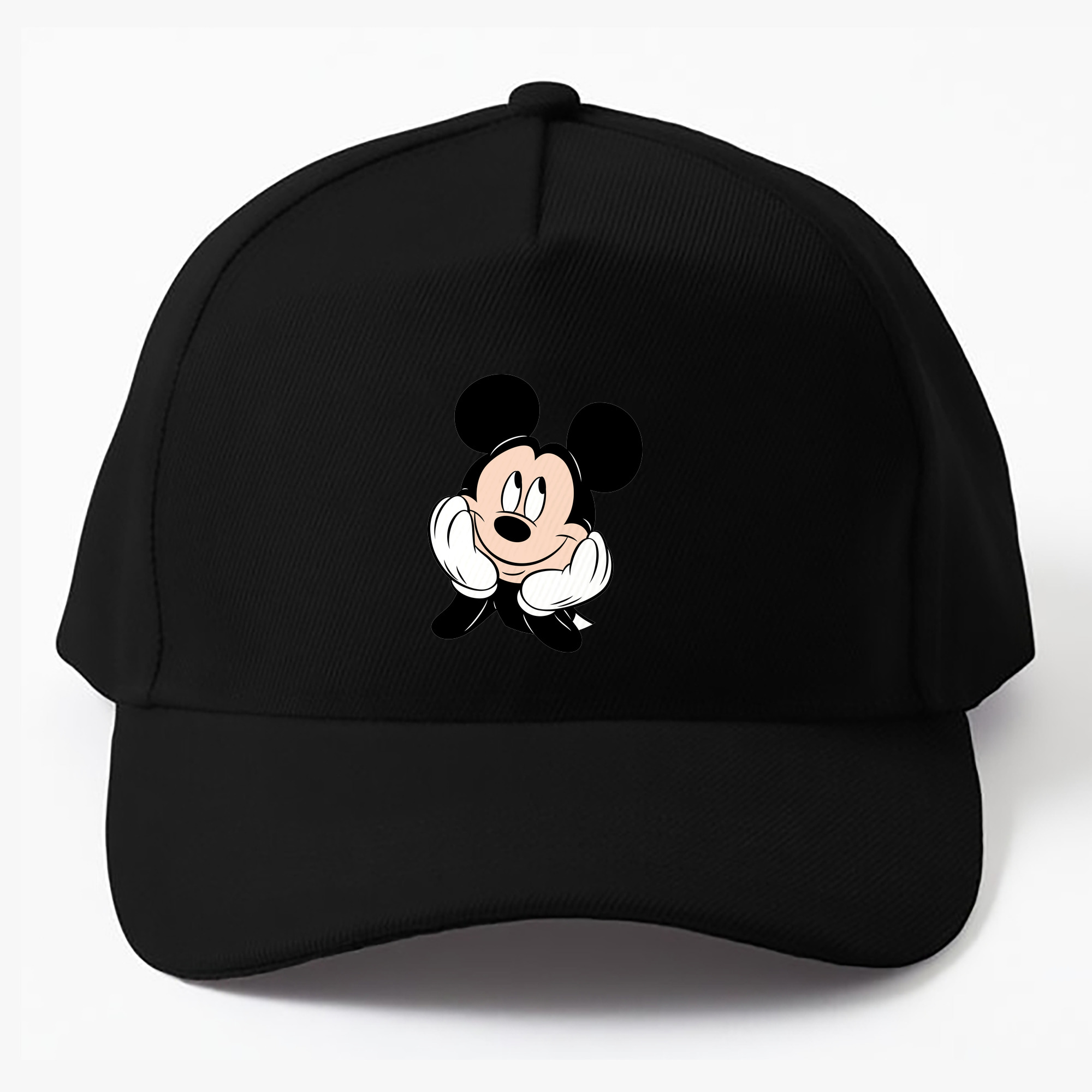 （画像用） ミッキーマウス Mickey Mouse ベースボールキャップ 綿100％ 男女兼用 帽子 スポーツ