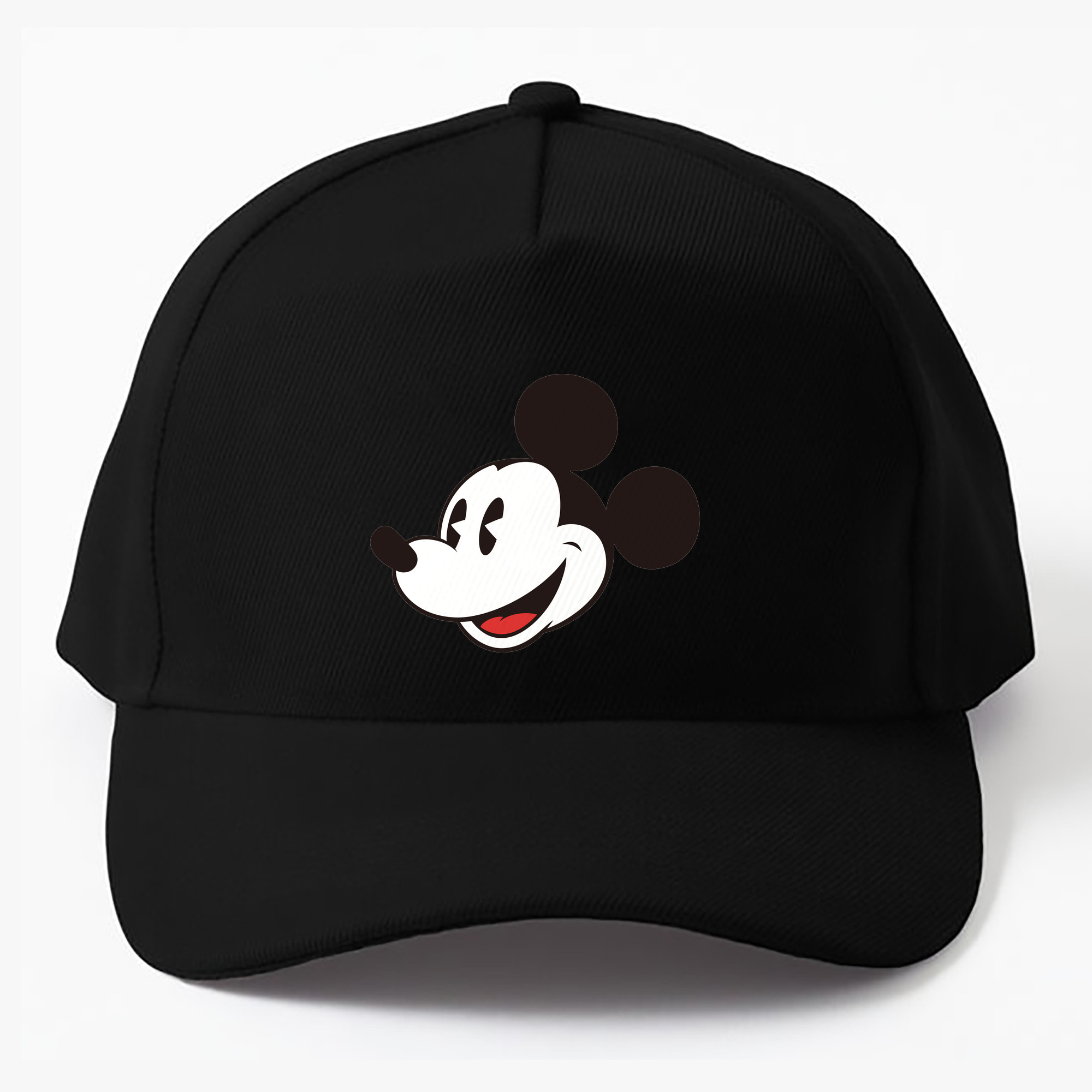（画像用） ミッキーマウス Mickey Mouse ベースボールキャップ 綿100％ 男女兼用 帽子 スポーツ