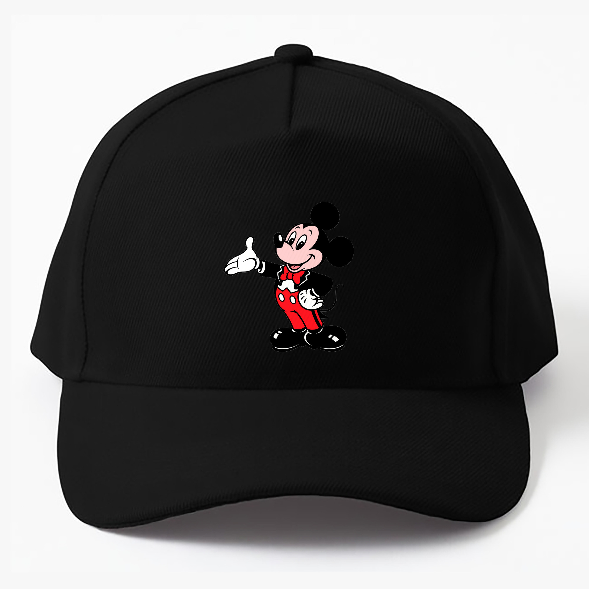 （画像用） ミッキーマウス Mickey Mouse ベースボールキャップ 綿100％ 男女兼用 帽子 スポーツ