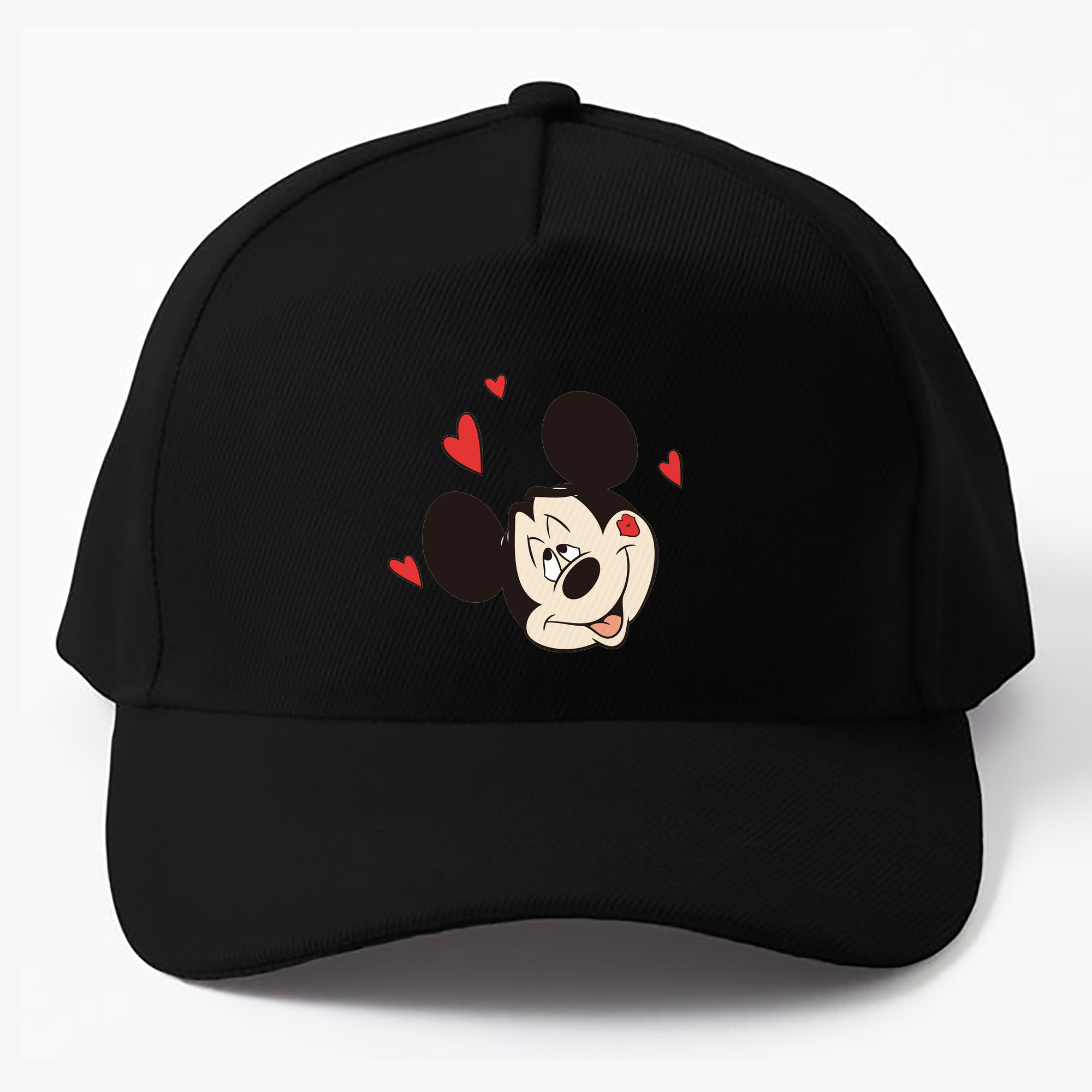 （画像用） ミッキーマウス Mickey Mouse ベースボールキャップ 綿100％ 男女兼用 帽子 スポーツ