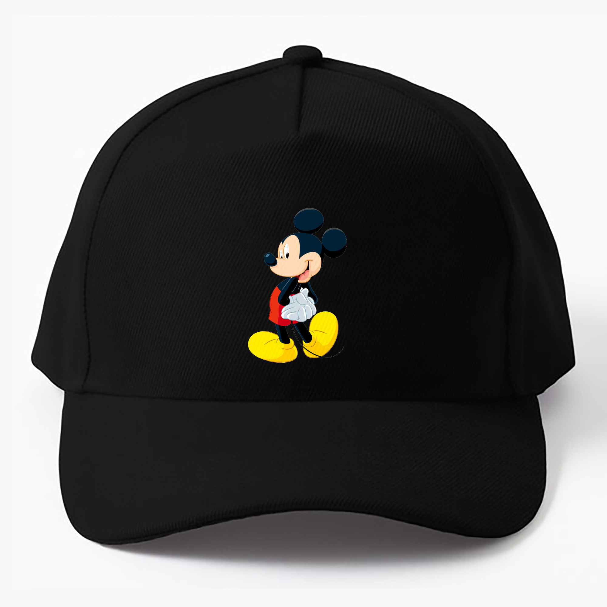 （画像用） ミッキーマウス Mickey Mouse ベースボールキャップ 綿100％ 男女兼用 帽子 スポーツ