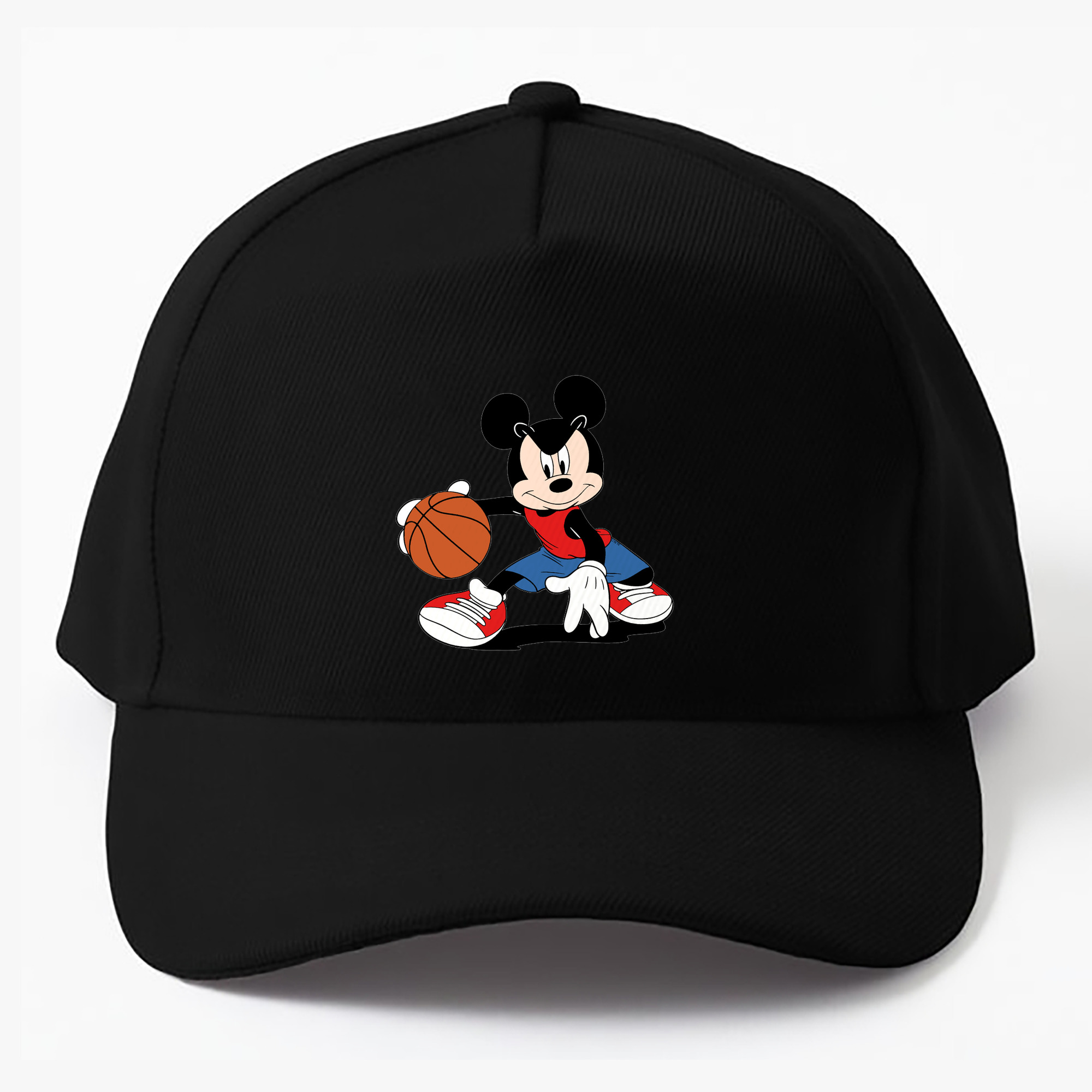 （画像用） ミッキーマウス Mickey Mouse ベースボールキャップ 綿100％ 男女兼用 帽子 スポーツ