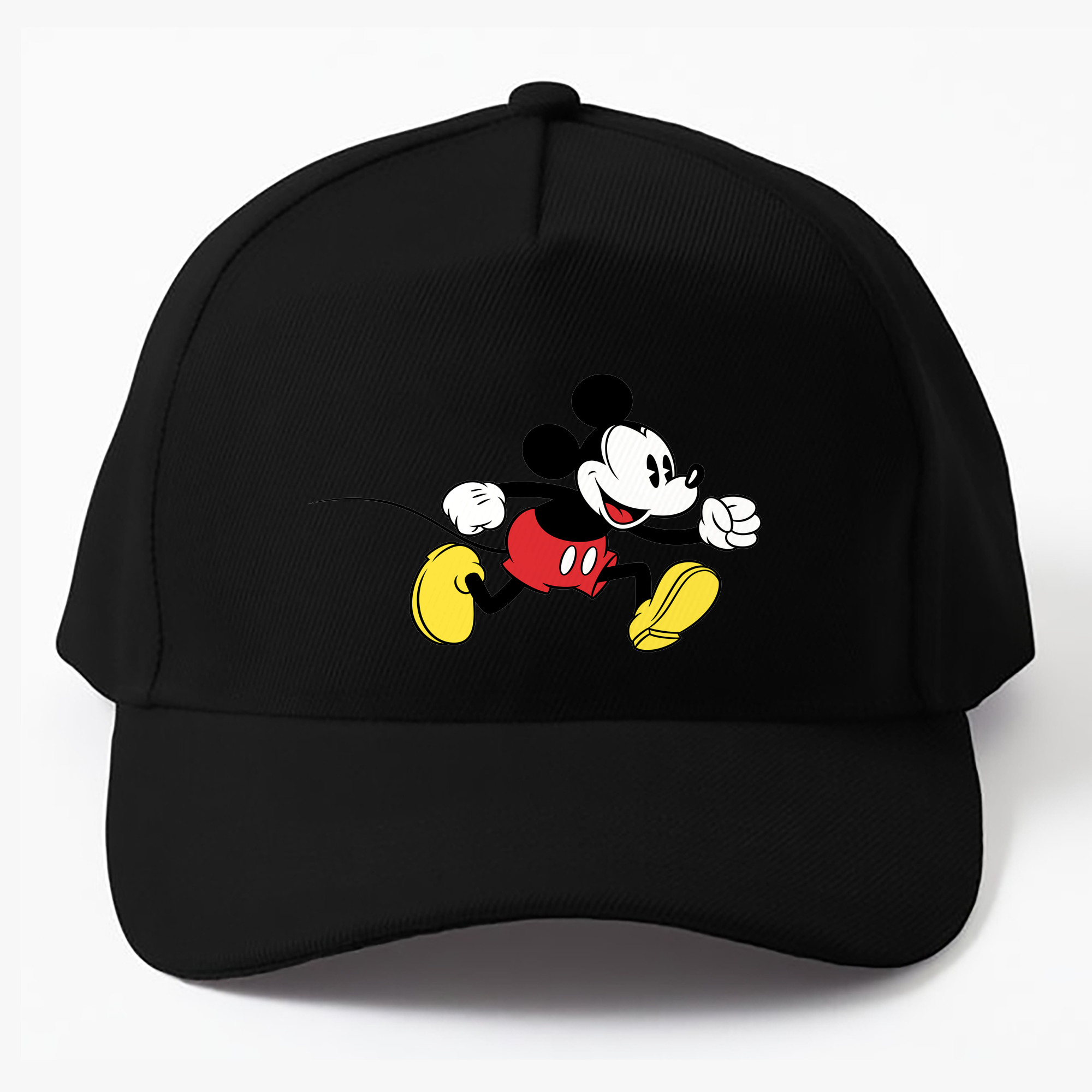 （画像用） ミッキーマウス Mickey Mouse ベースボールキャップ 綿100％ 男女兼用 帽子 スポーツ